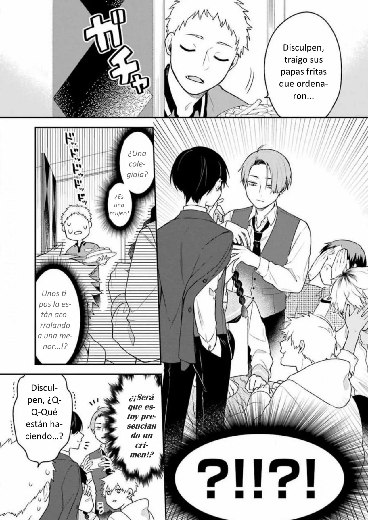 Gōkon ni ittara onna ga inakatta hanashi Capítulo 2 - Page 7