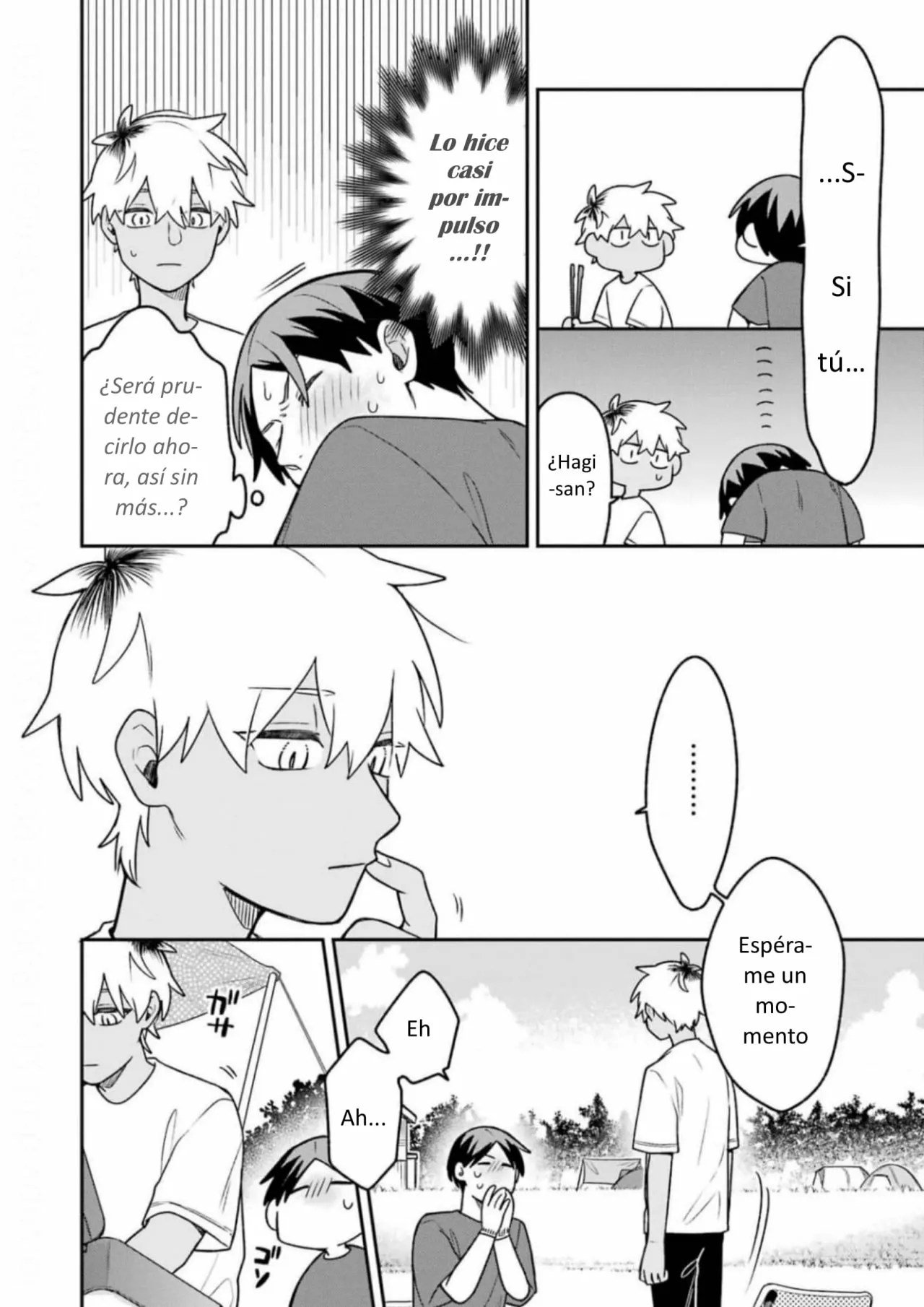 Gōkon ni ittara onna ga inakatta hanashi Capítulo 20 - Page 18