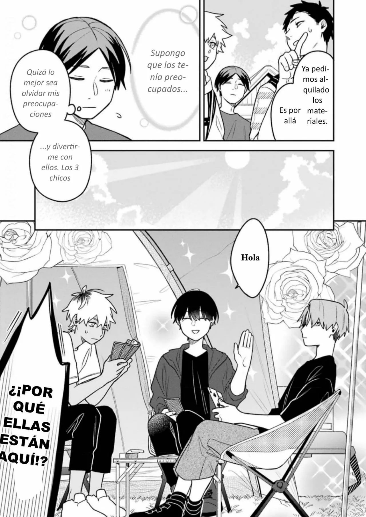 Gōkon ni ittara onna ga inakatta hanashi Capítulo 20 - Page 5