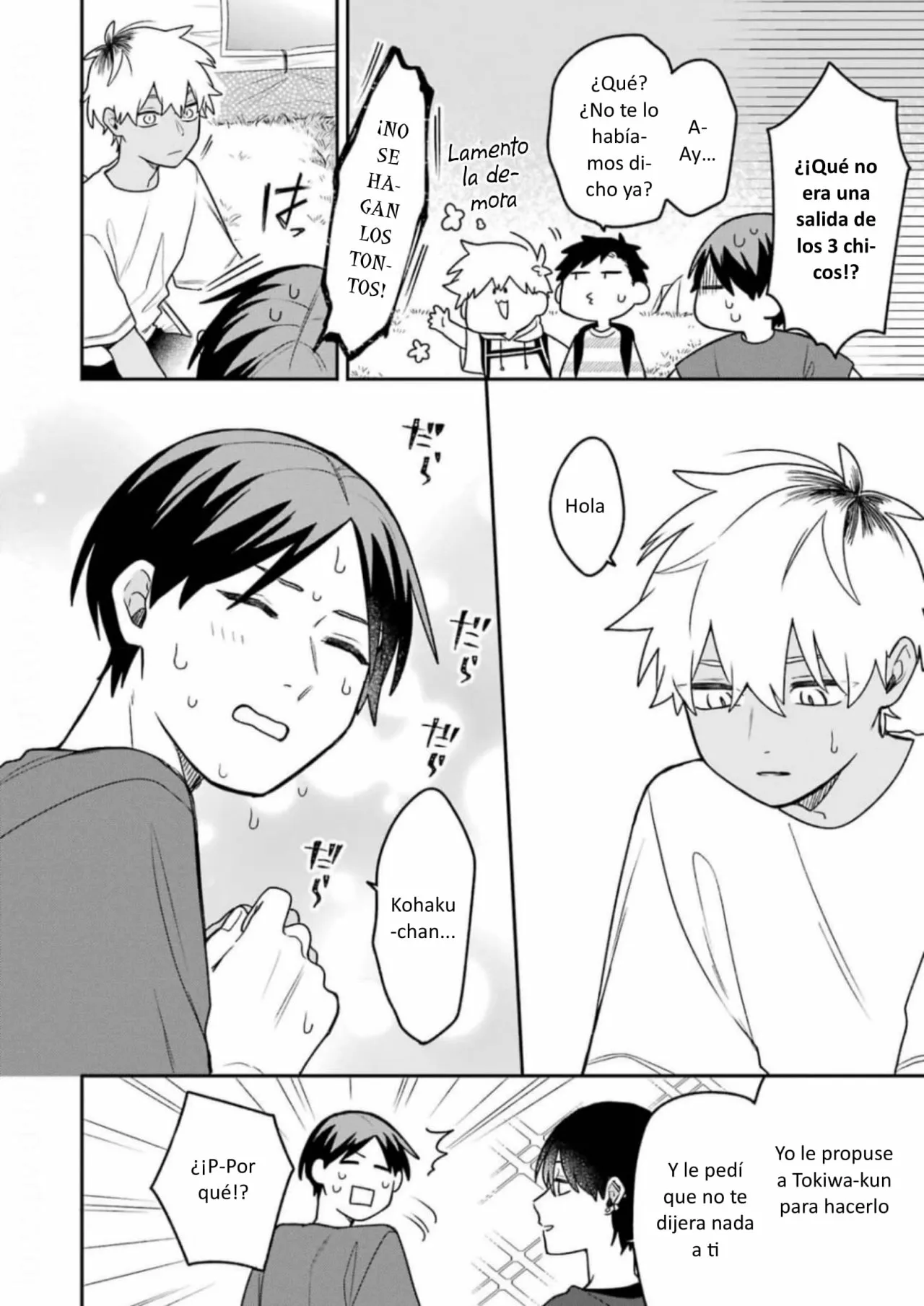 Gōkon ni ittara onna ga inakatta hanashi Capítulo 20 - Page 6