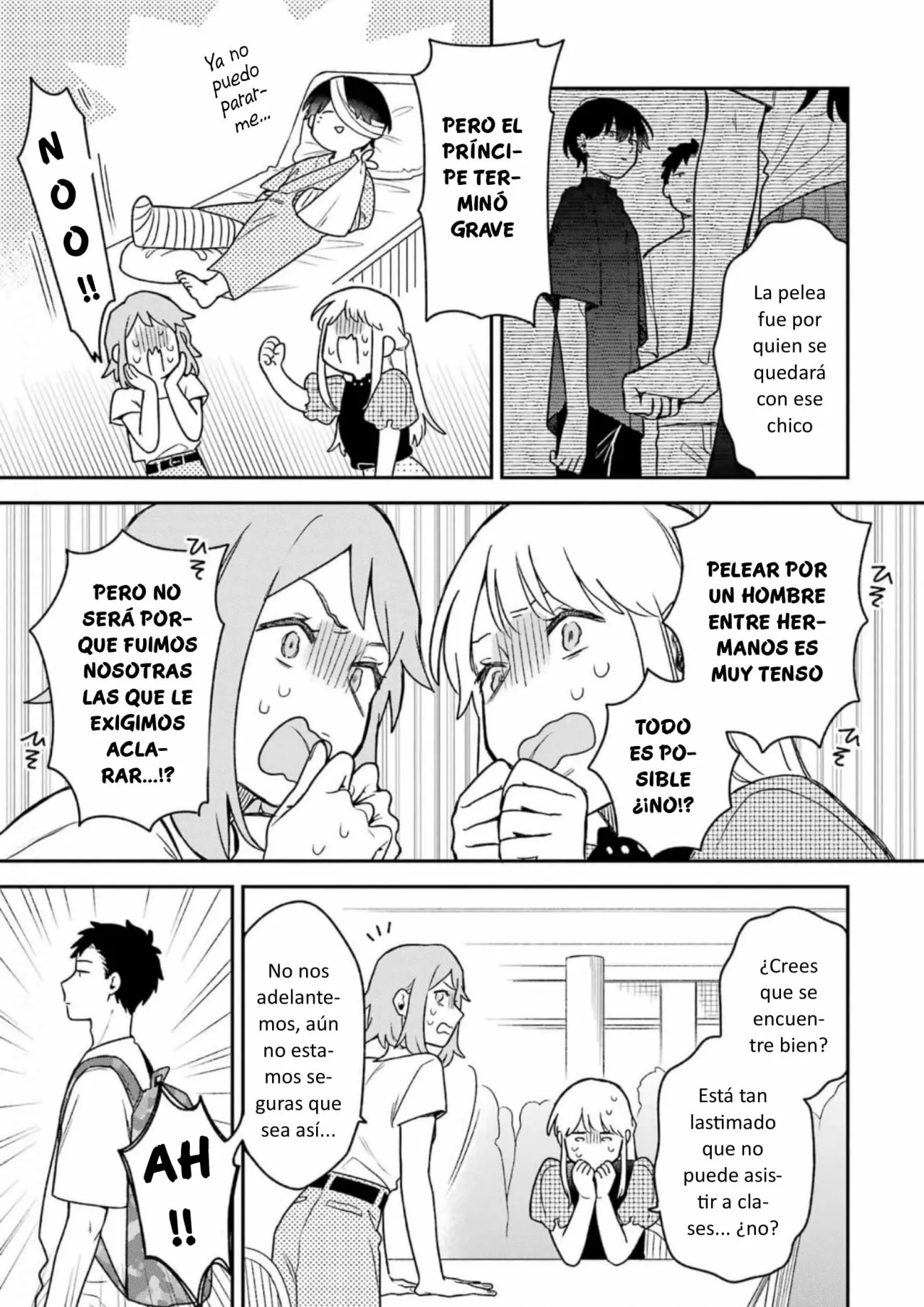 Gōkon ni ittara onna ga inakatta hanashi Capítulo 23 - Page 5