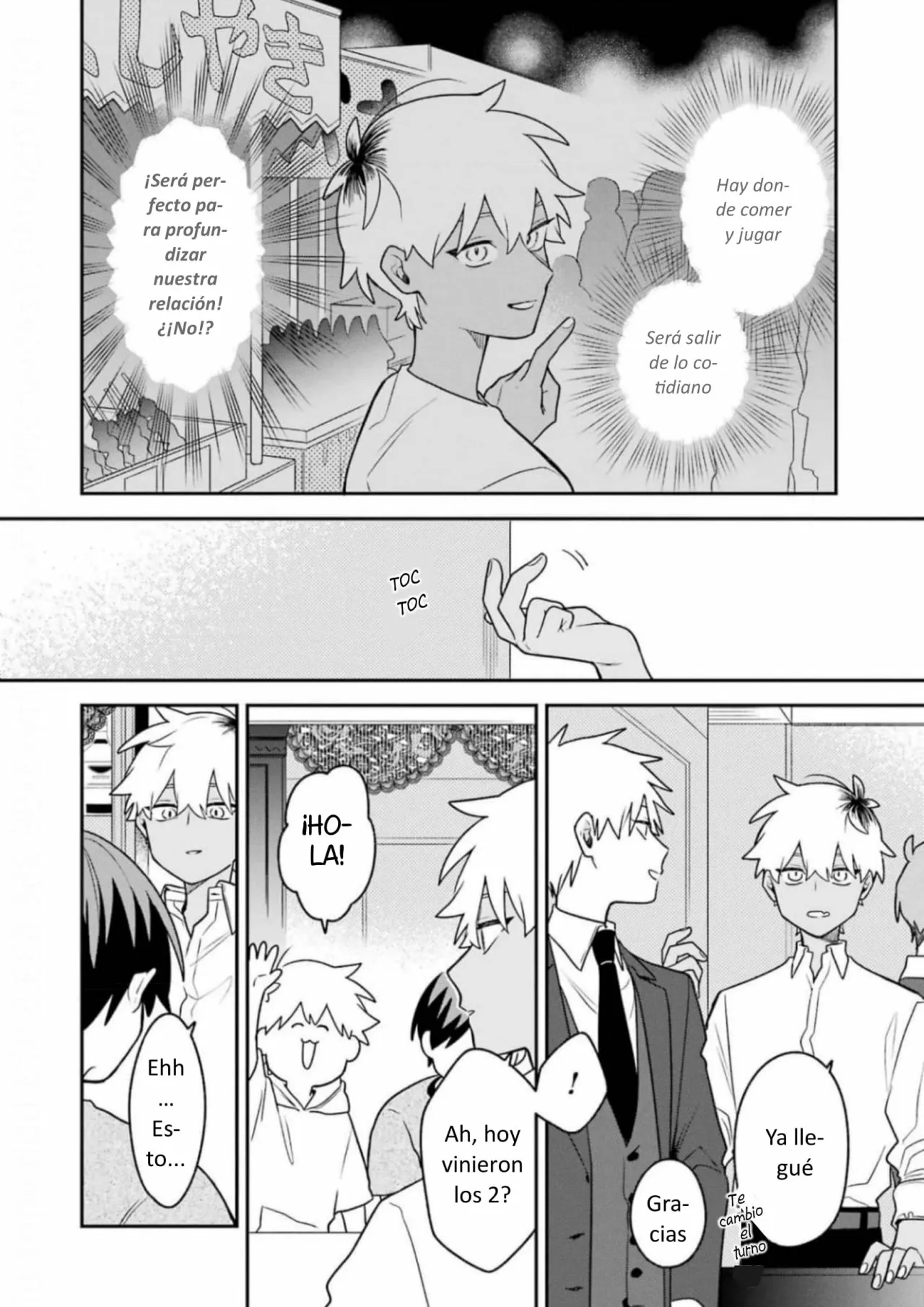 Gōkon ni ittara onna ga inakatta hanashi Capítulo 25 - Page 12