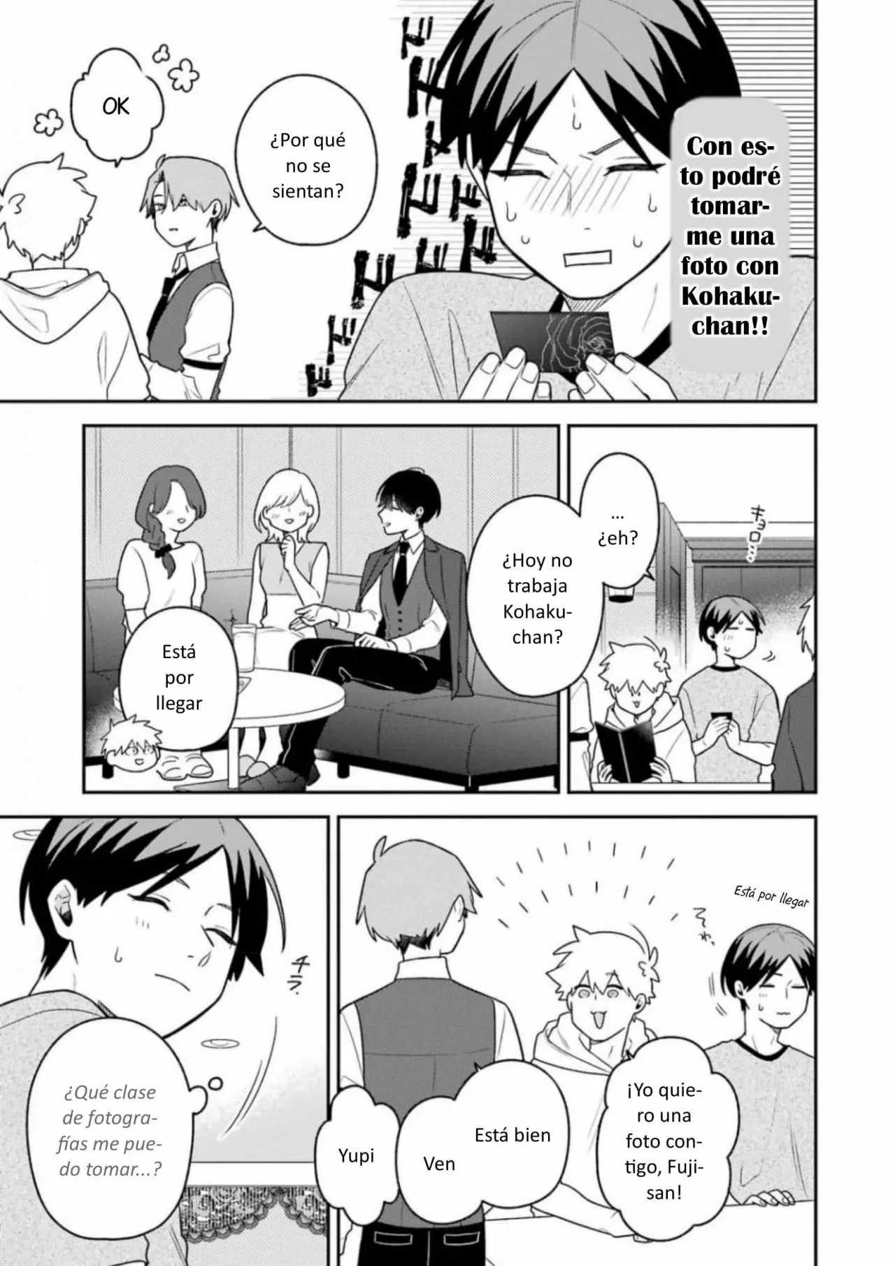 Gōkon ni ittara onna ga inakatta hanashi Capítulo 25 - Page 5