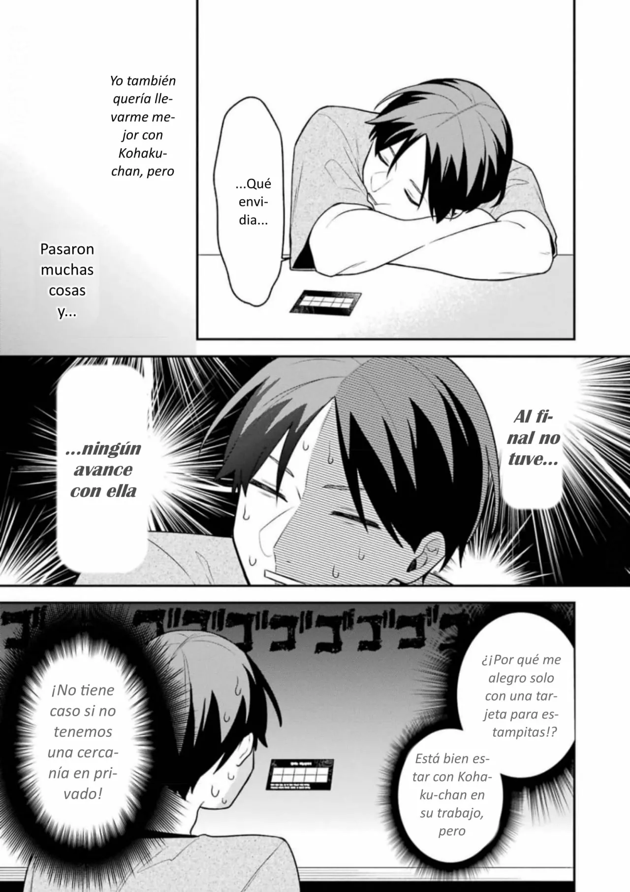 Gōkon ni ittara onna ga inakatta hanashi Capítulo 25 - Page 9