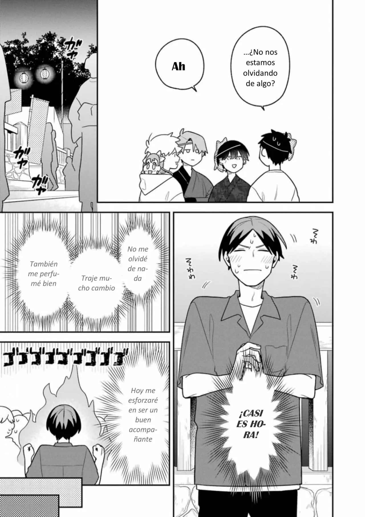 Gōkon ni ittara onna ga inakatta hanashi Capítulo 26 - Page 15