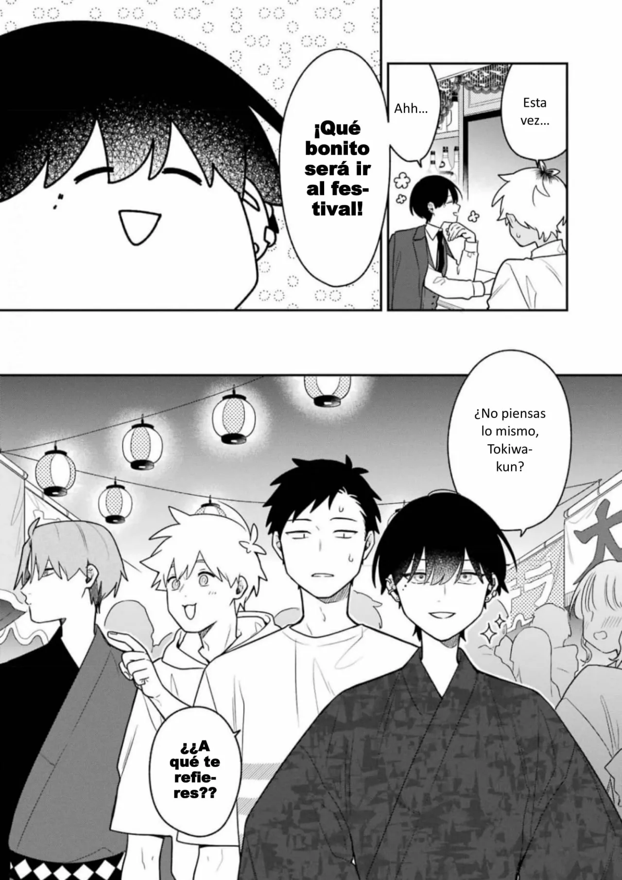 Gōkon ni ittara onna ga inakatta hanashi Capítulo 26 - Page 3