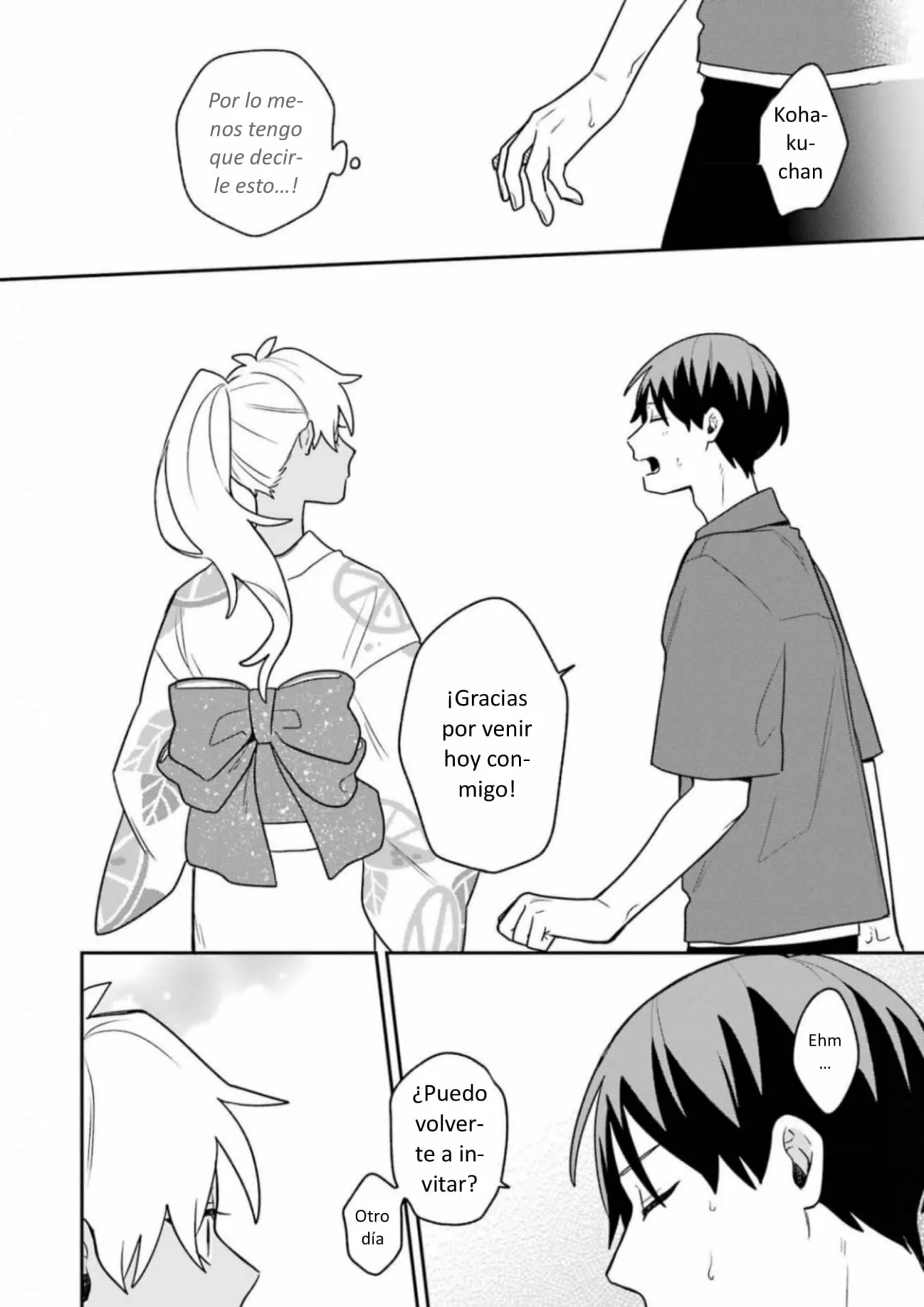 Gōkon ni ittara onna ga inakatta hanashi Capítulo 27 - Page 16