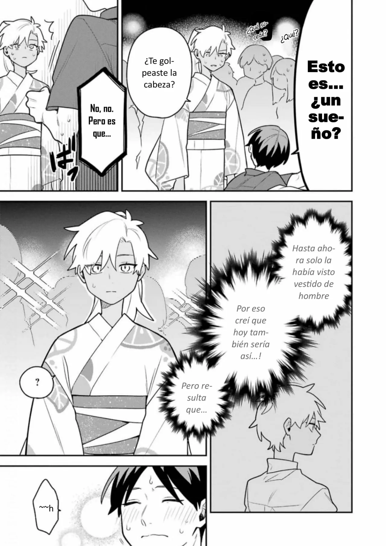 Gōkon ni ittara onna ga inakatta hanashi Capítulo 27 - Page 5