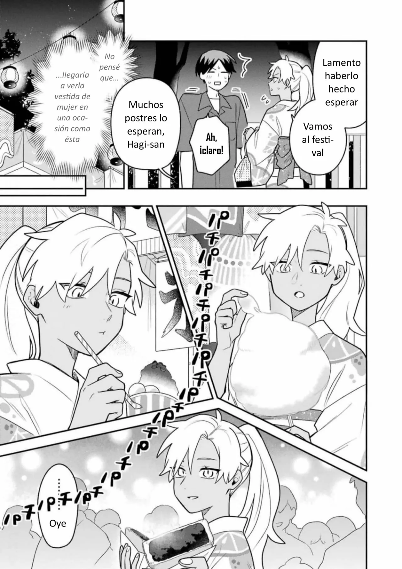 Gōkon ni ittara onna ga inakatta hanashi Capítulo 27 - Page 7