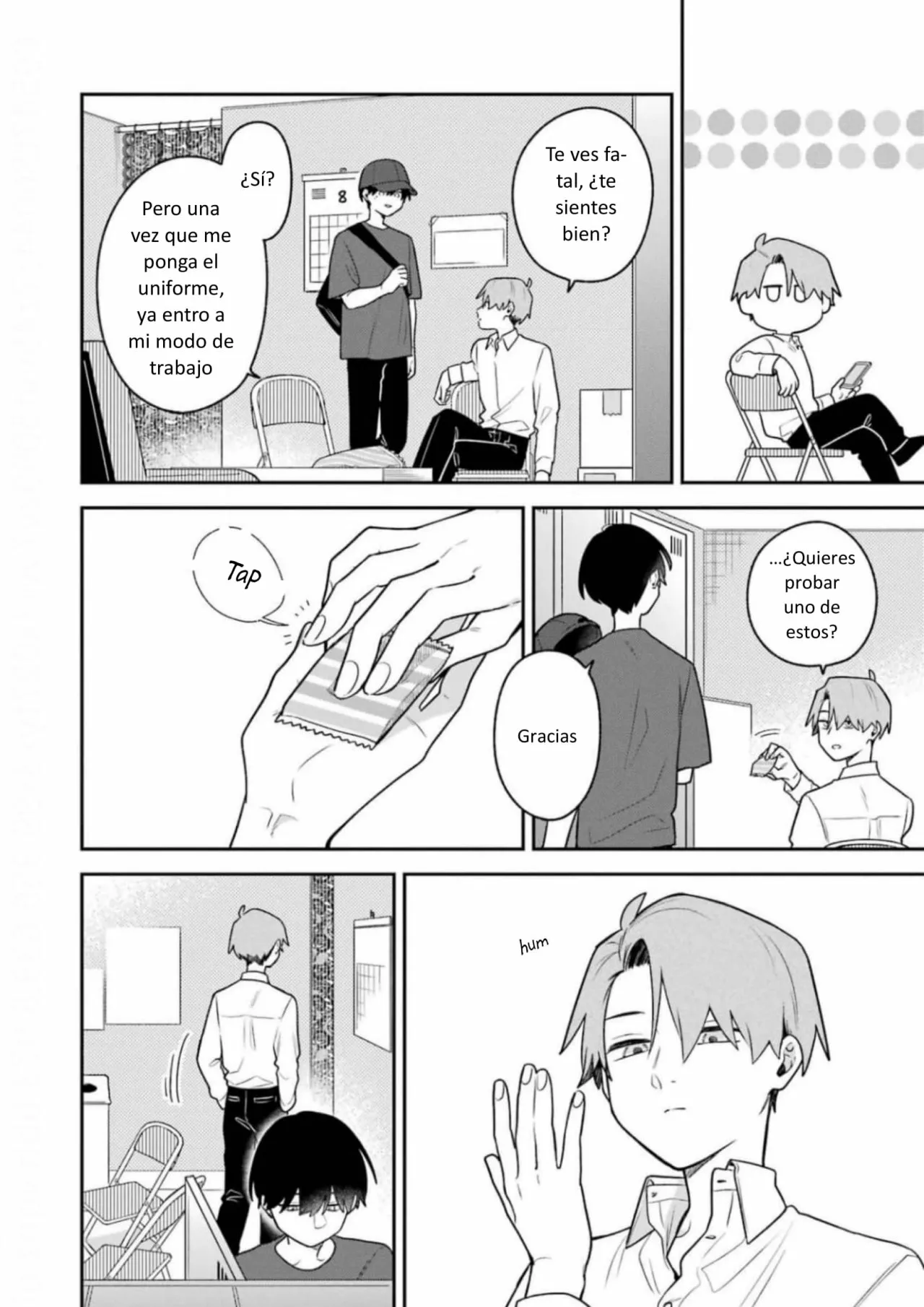 Gōkon ni ittara onna ga inakatta hanashi Capítulo 28 - Page 6