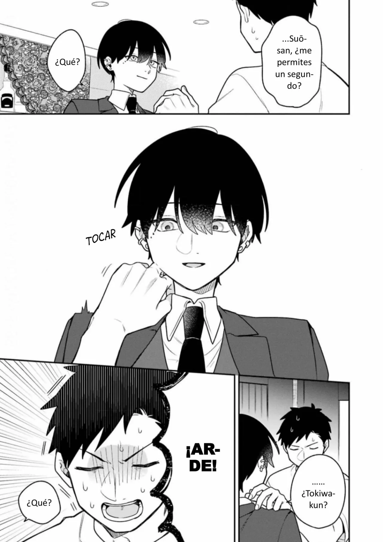 Gōkon ni ittara onna ga inakatta hanashi Capítulo 28 - Page 9