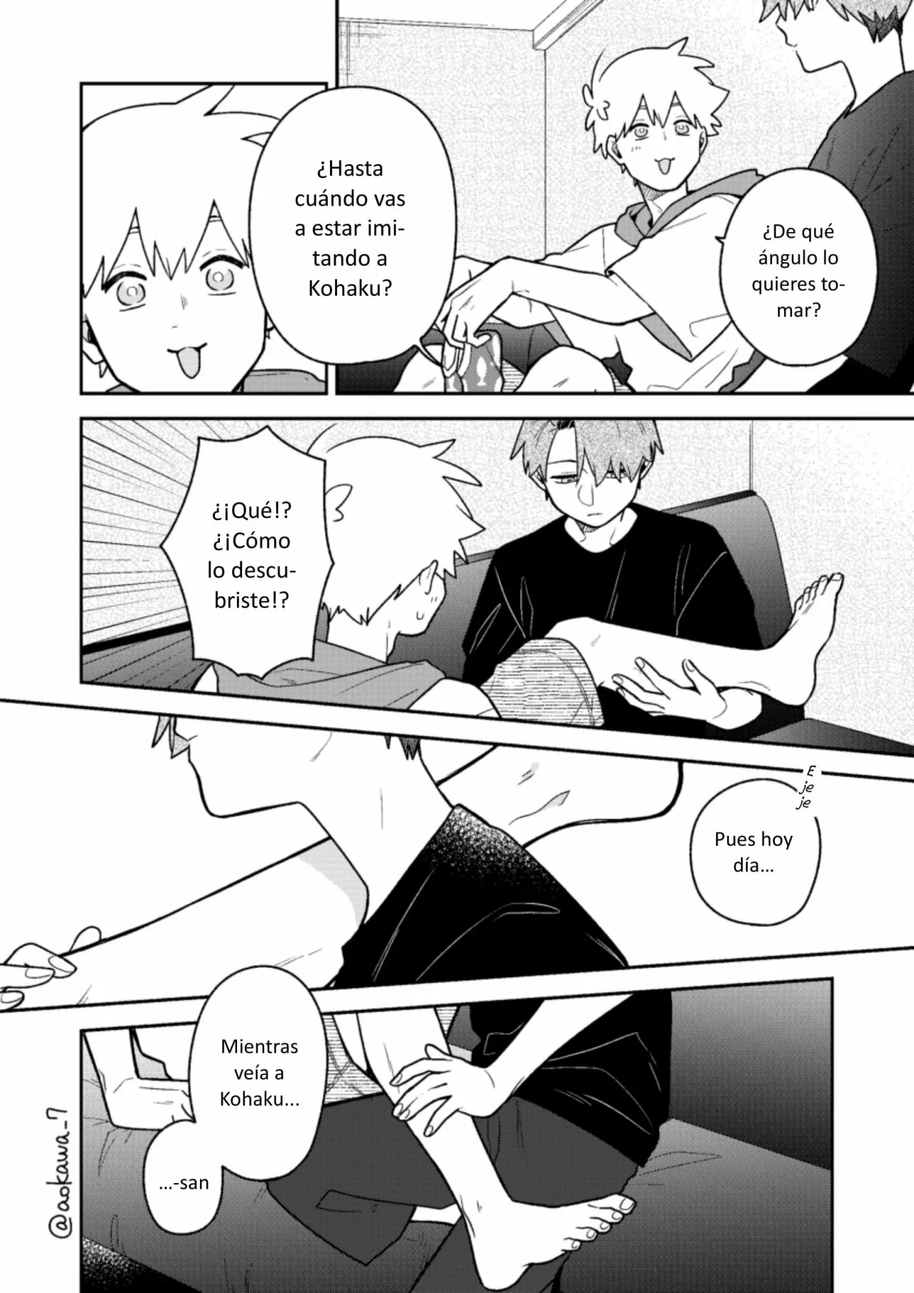 Gōkon ni ittara onna ga inakatta hanashi Capítulo 29 - Page 10