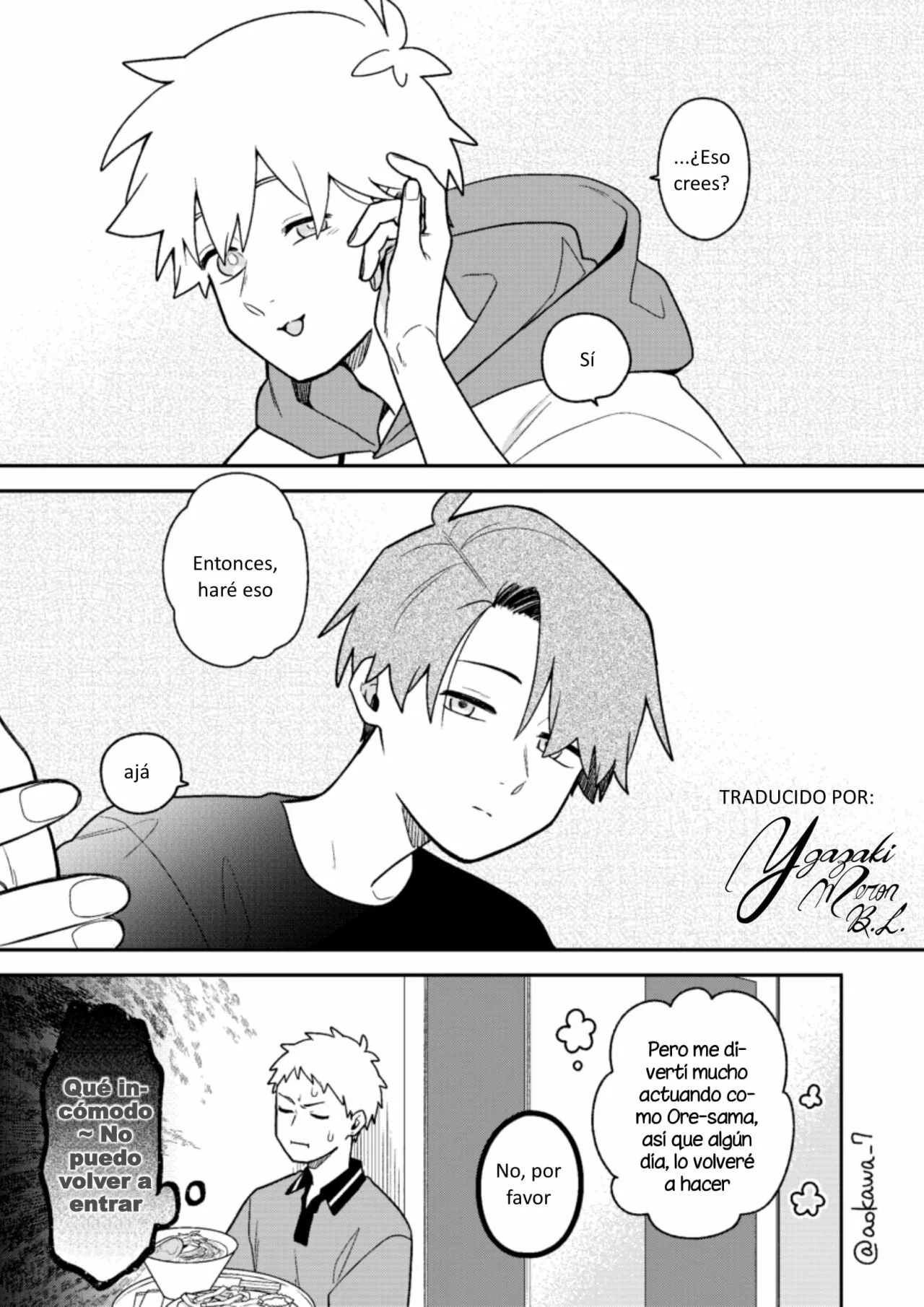 Gōkon ni ittara onna ga inakatta hanashi Capítulo 29 - Page 15