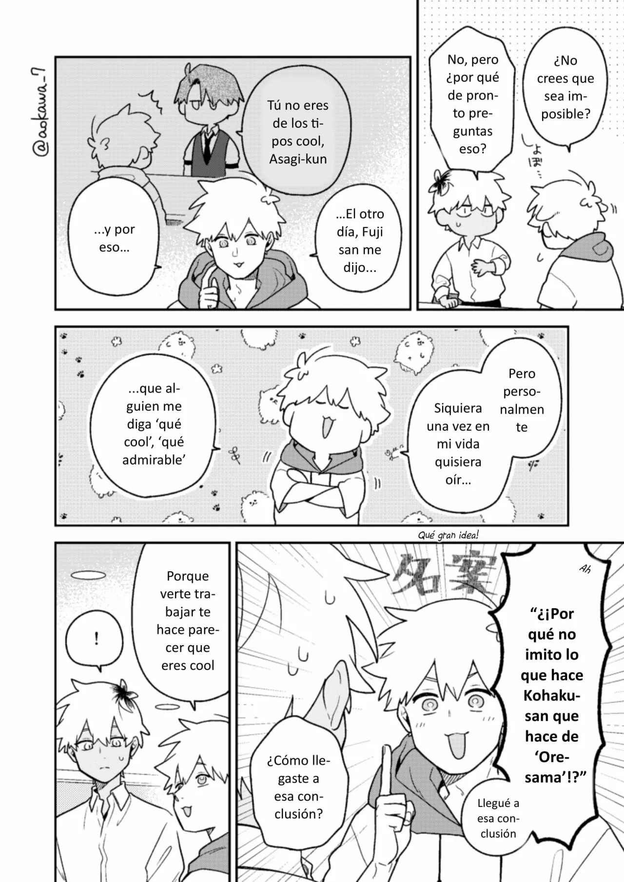 Gōkon ni ittara onna ga inakatta hanashi Capítulo 29 - Page 4