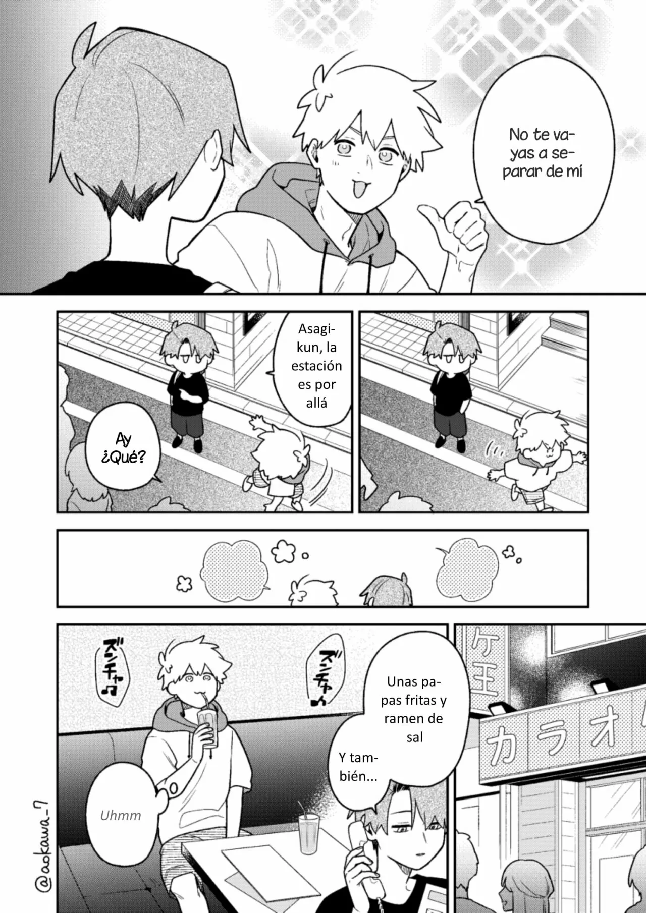 Gōkon ni ittara onna ga inakatta hanashi Capítulo 29 - Page 8