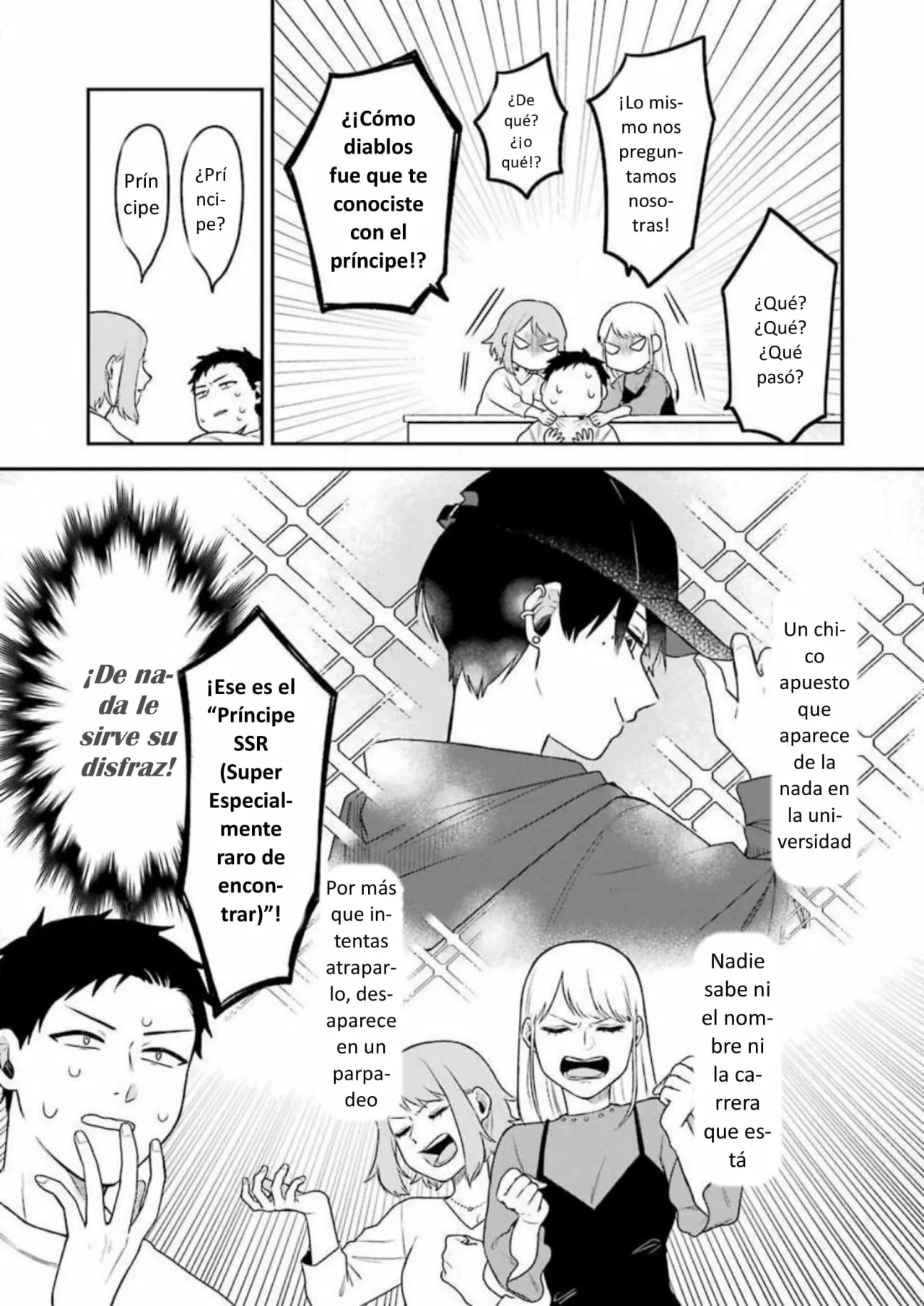 Gōkon ni ittara onna ga inakatta hanashi Capítulo 3 - Page 7