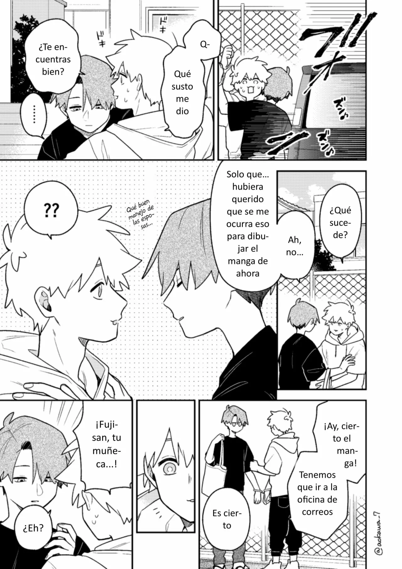 Gōkon ni ittara onna ga inakatta hanashi Capítulo 30 - Page 10