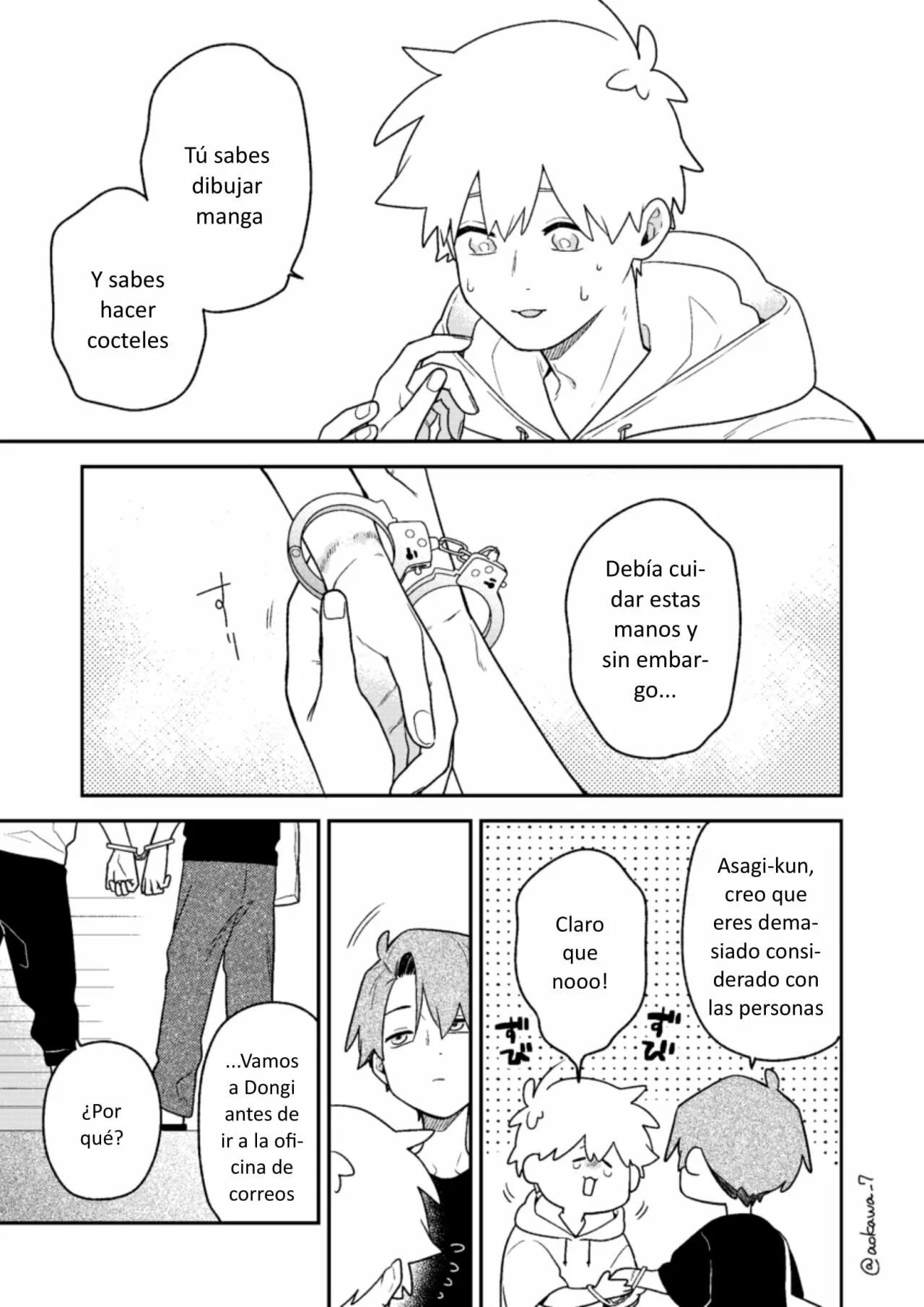 Gōkon ni ittara onna ga inakatta hanashi Capítulo 30 - Page 12