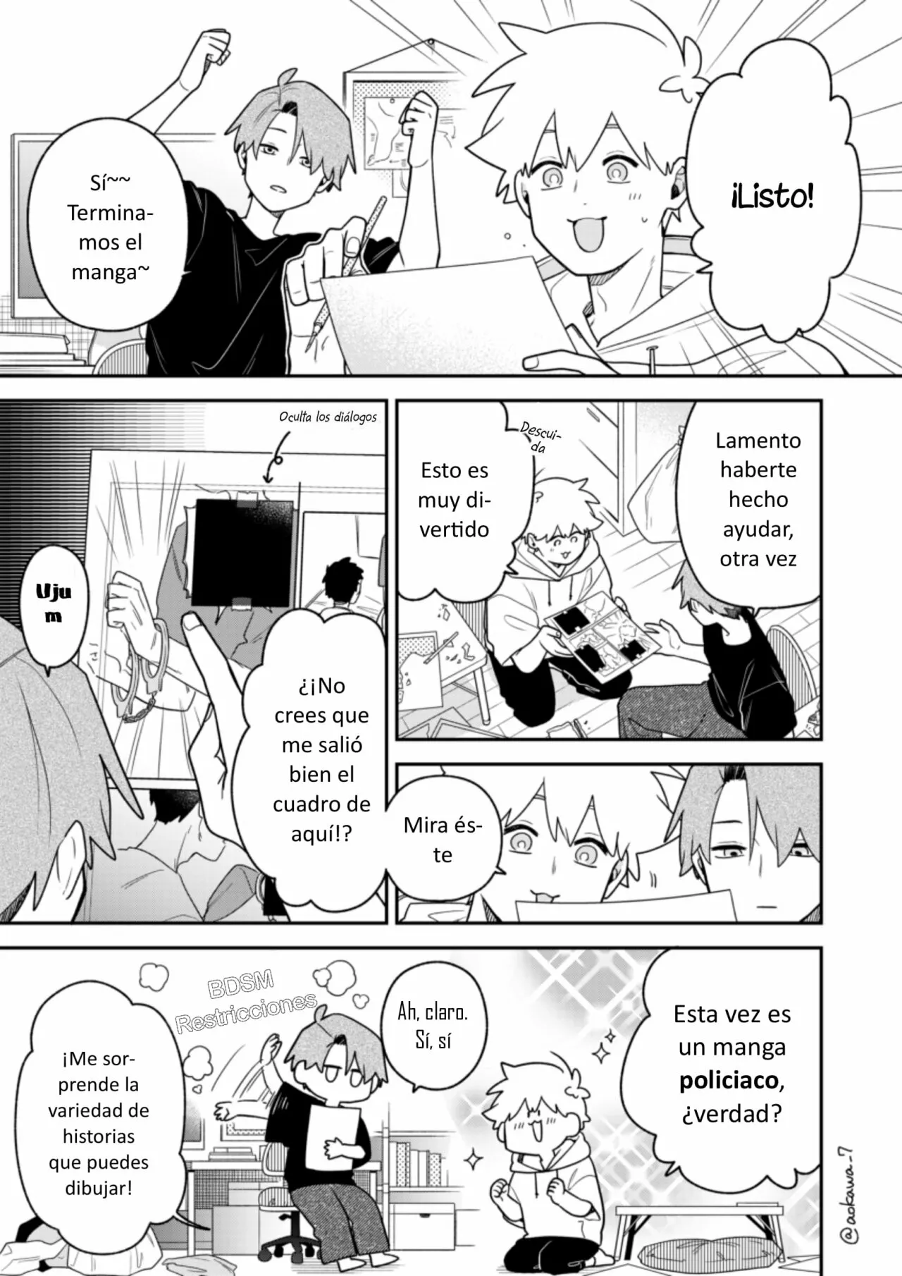 Gōkon ni ittara onna ga inakatta hanashi Capítulo 30 - Page 2