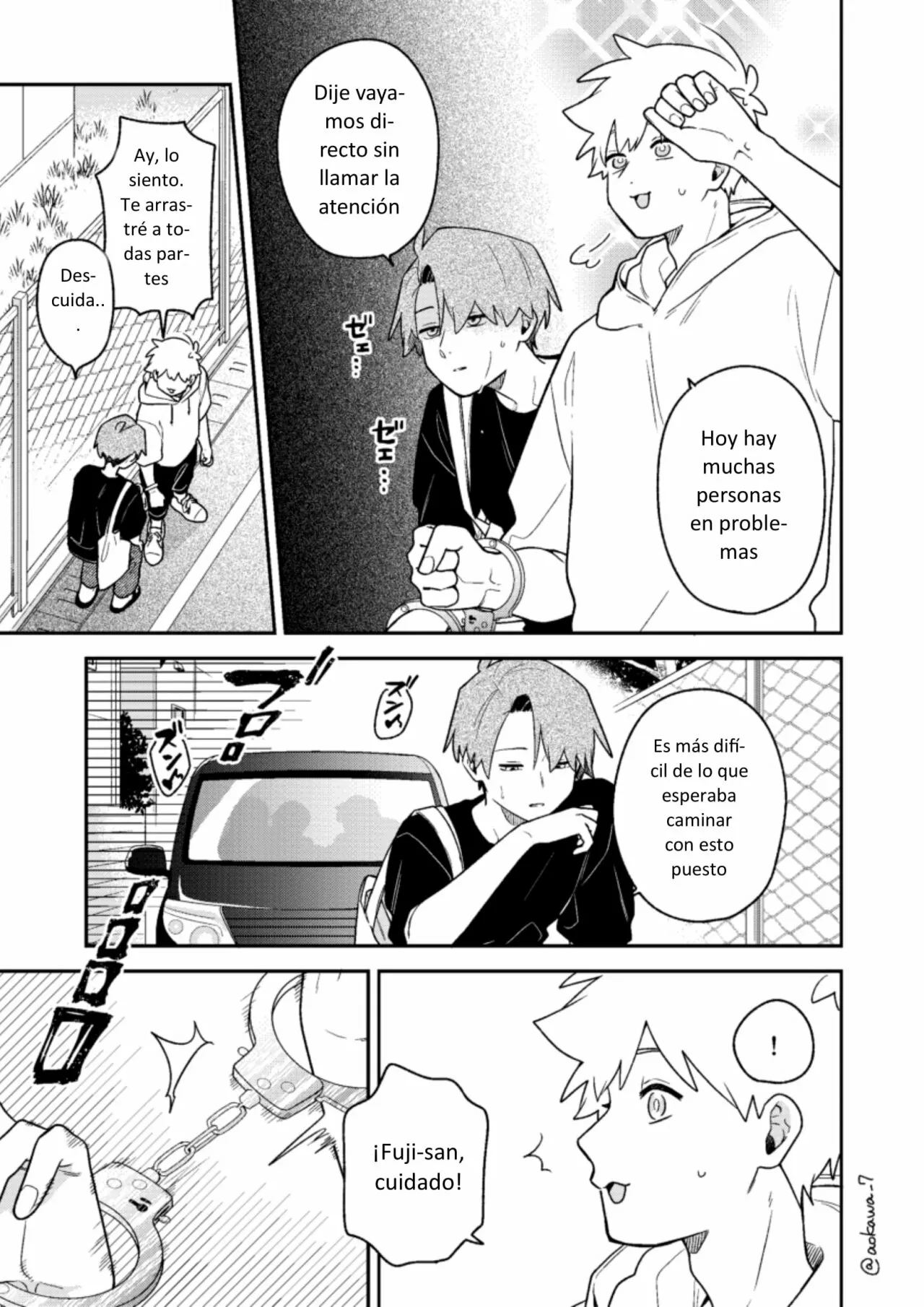 Gōkon ni ittara onna ga inakatta hanashi Capítulo 30 - Page 8