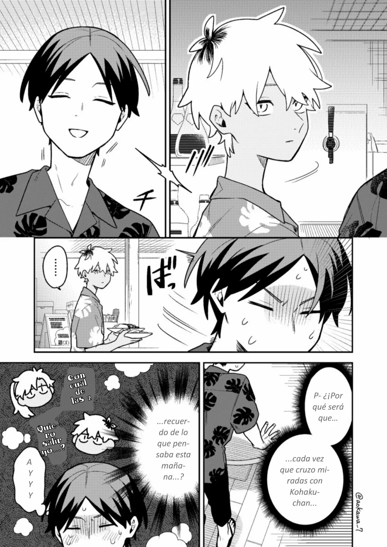 Gōkon ni ittara onna ga inakatta hanashi Capítulo 31 - Page 12