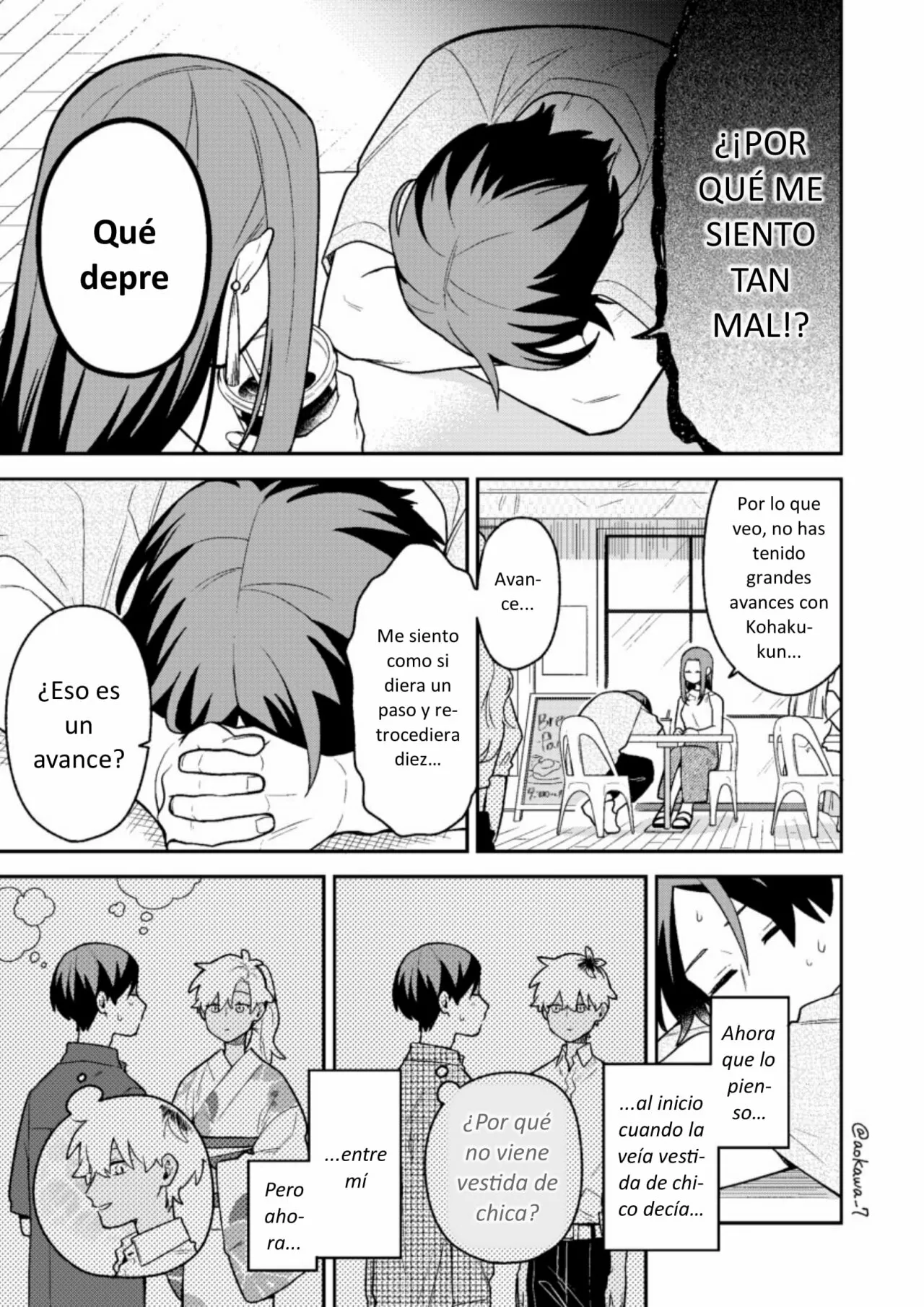 Gōkon ni ittara onna ga inakatta hanashi Capítulo 31 - Page 2