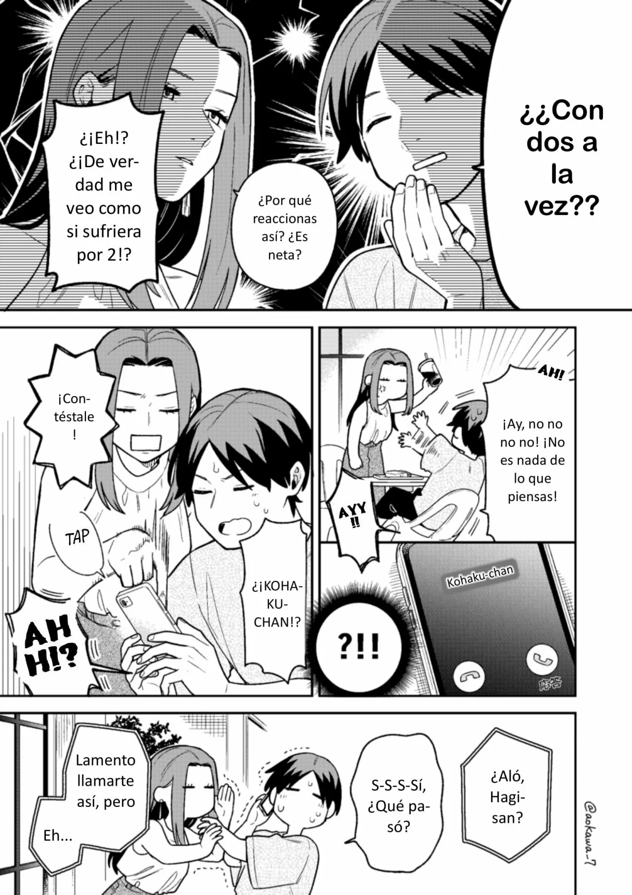 Gōkon ni ittara onna ga inakatta hanashi Capítulo 31 - Page 4