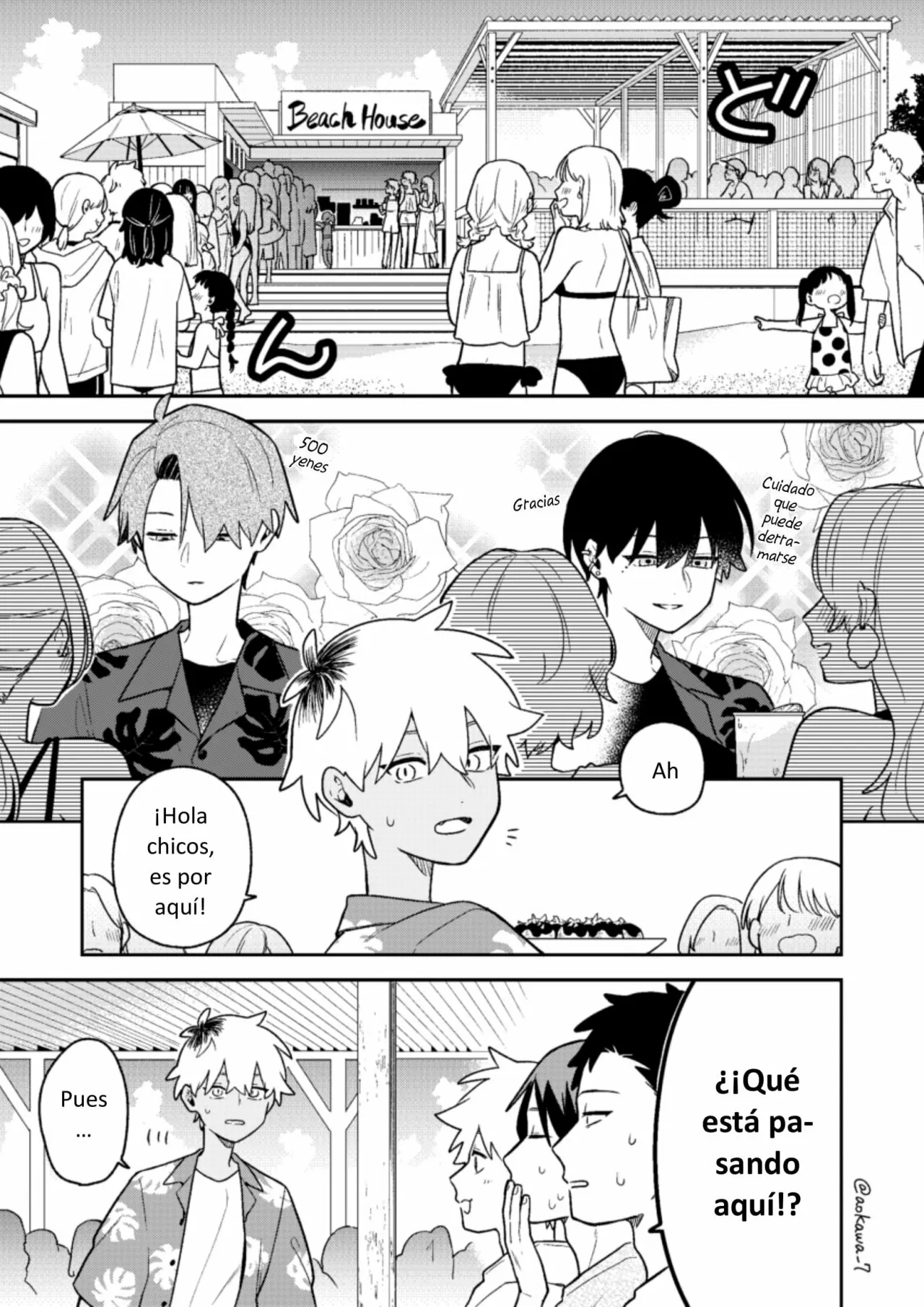 Gōkon ni ittara onna ga inakatta hanashi Capítulo 31 - Page 6