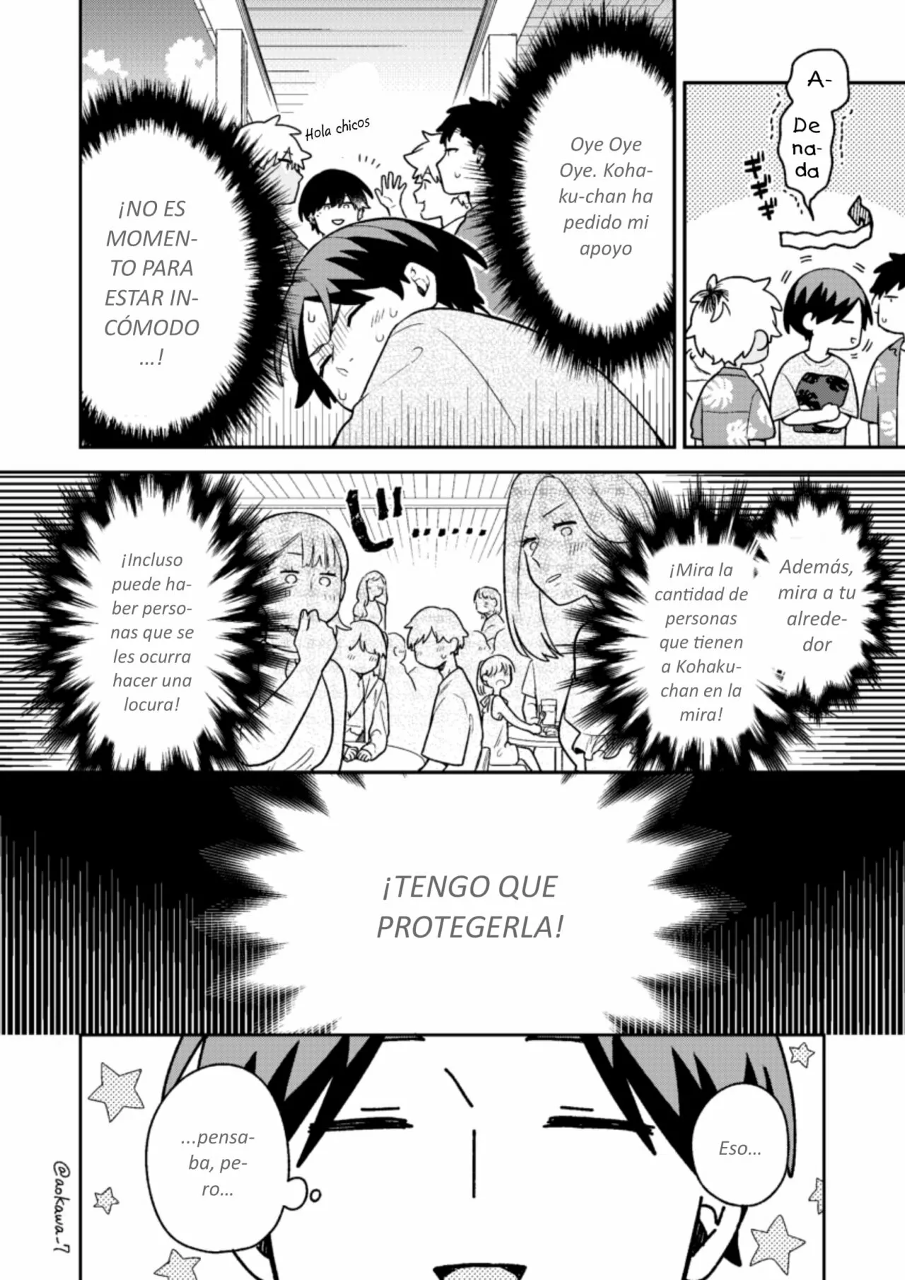 Gōkon ni ittara onna ga inakatta hanashi Capítulo 31 - Page 9