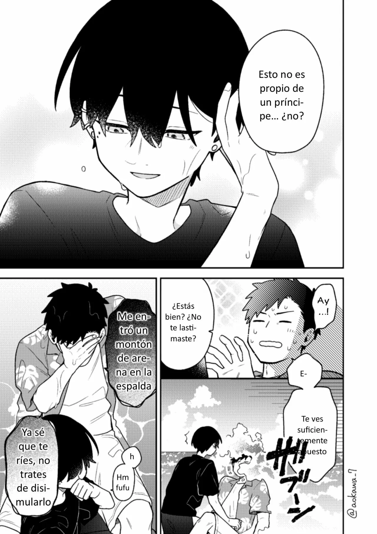 Gōkon ni ittara onna ga inakatta hanashi Capítulo 32 - Page 14