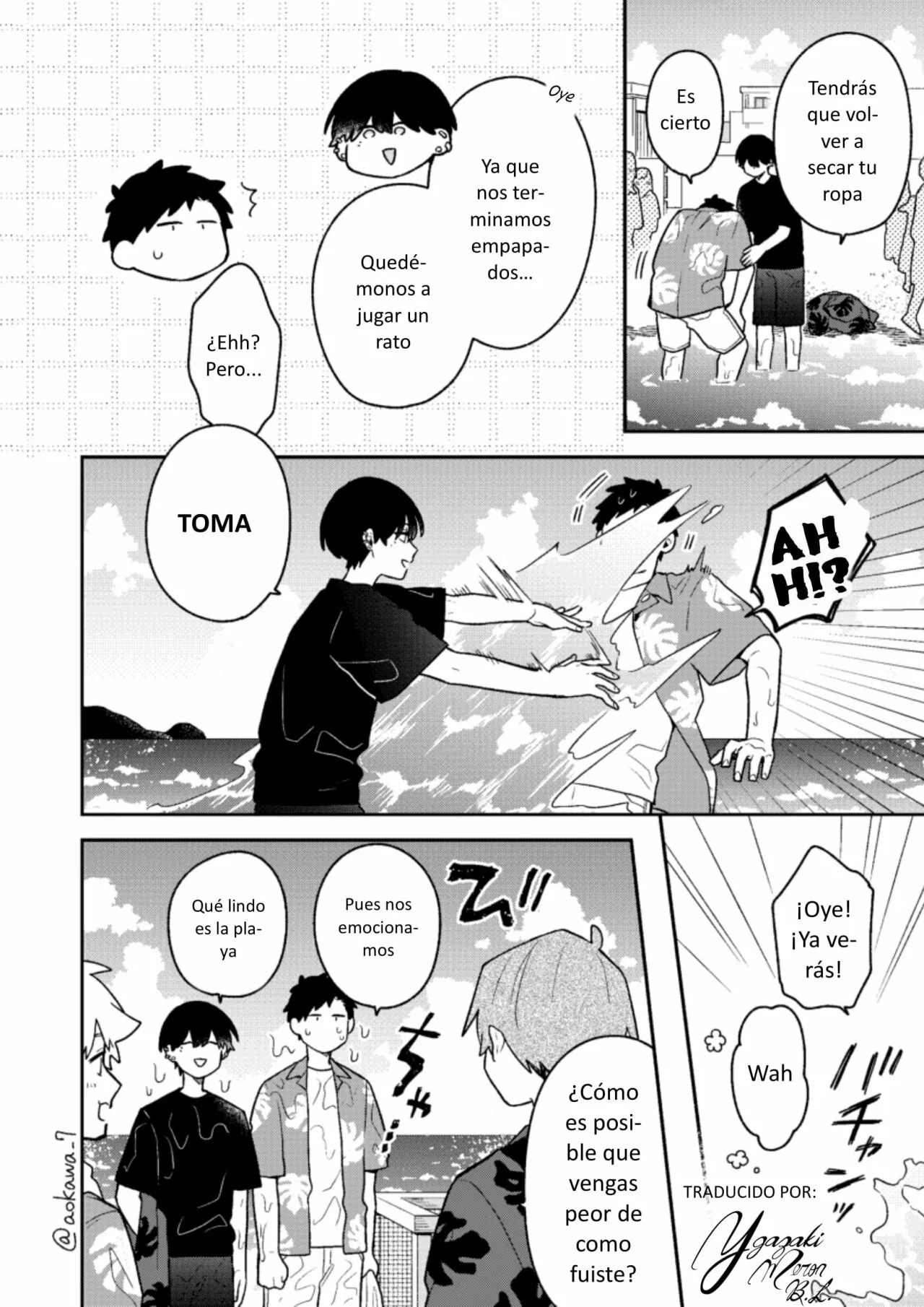 Gōkon ni ittara onna ga inakatta hanashi Capítulo 32 - Page 15