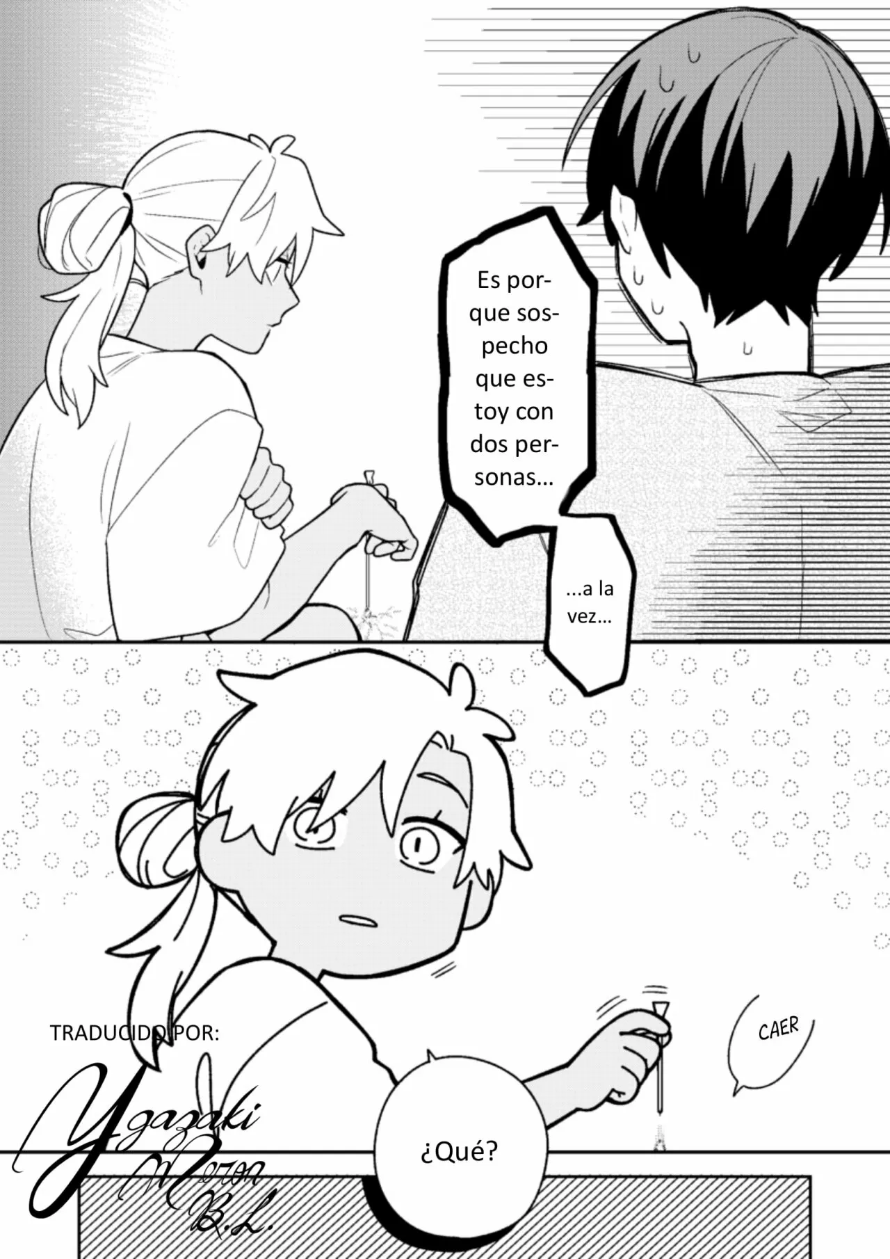 Gōkon ni ittara onna ga inakatta hanashi Capítulo 33 - Page 13