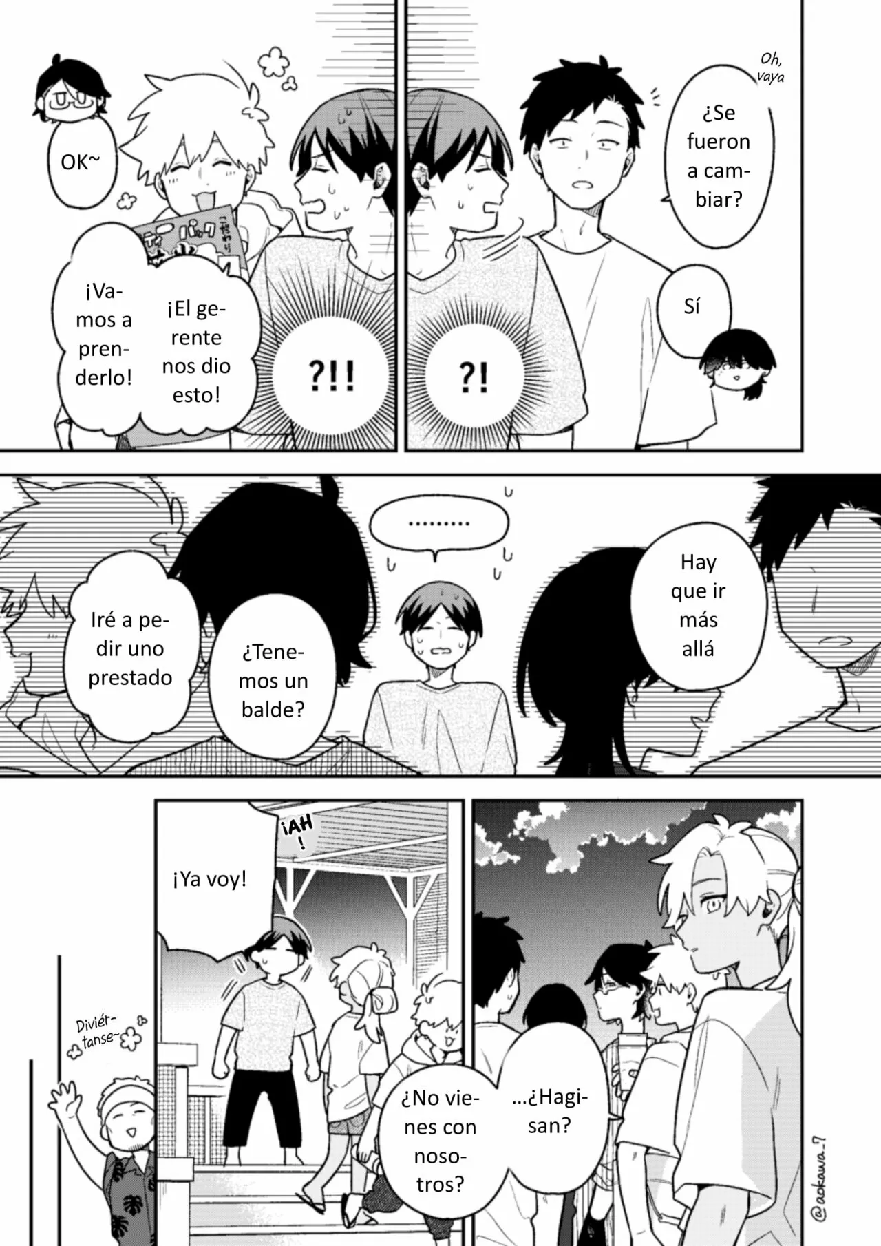 Gōkon ni ittara onna ga inakatta hanashi Capítulo 33 - Page 4