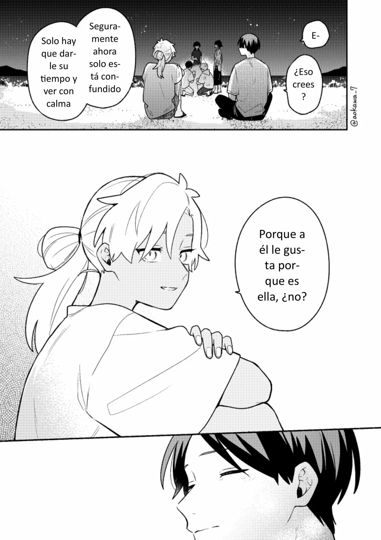 Gōkon ni ittara onna ga inakatta hanashi Capítulo 34 - Page 10