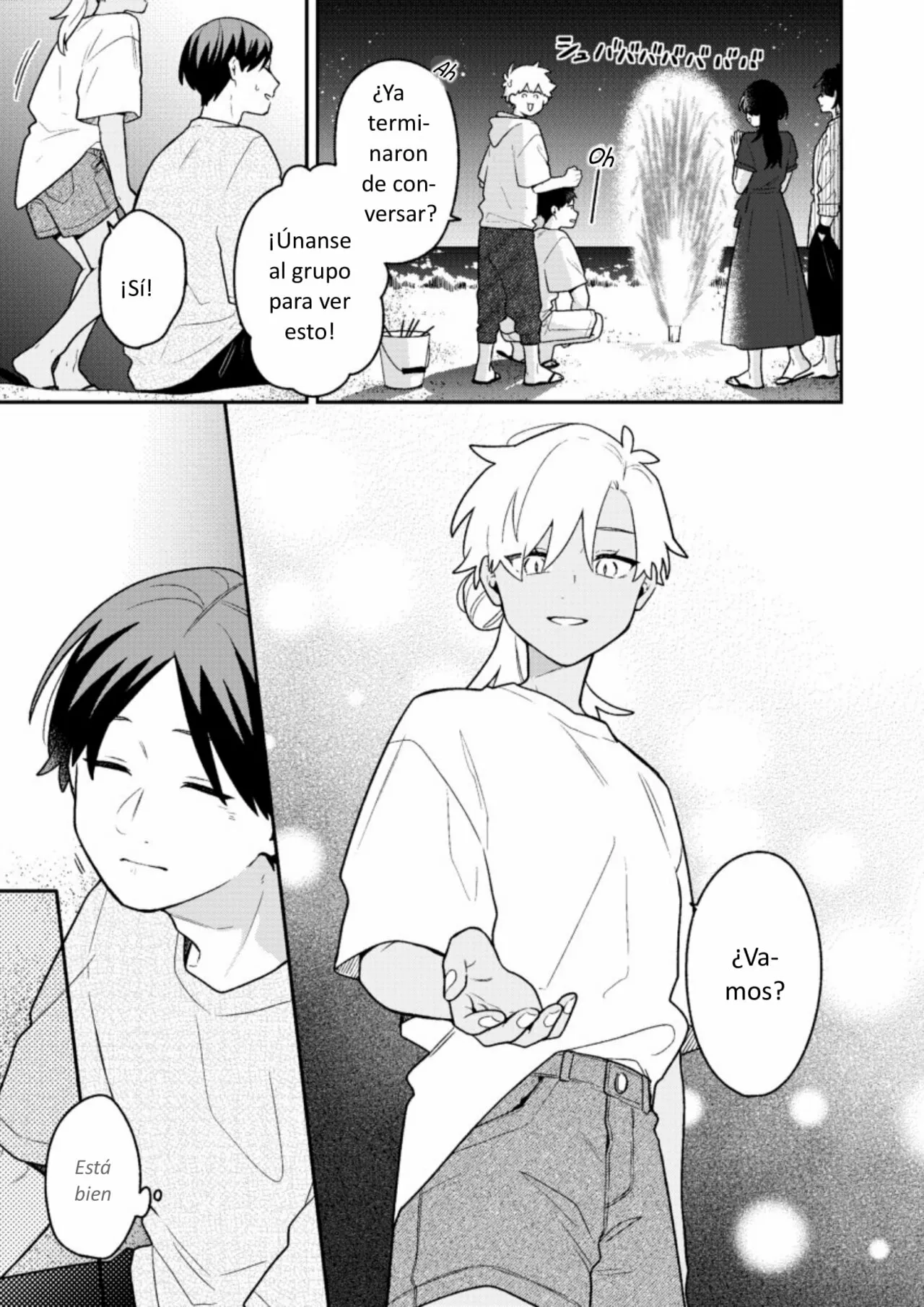 Gōkon ni ittara onna ga inakatta hanashi Capítulo 34 - Page 12