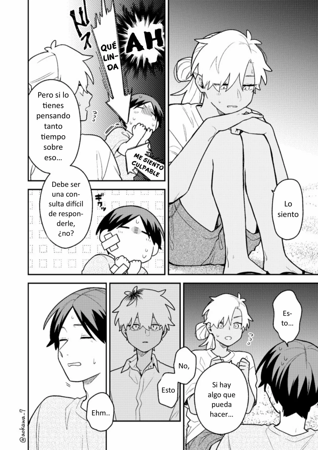 Gōkon ni ittara onna ga inakatta hanashi Capítulo 34 - Page 3