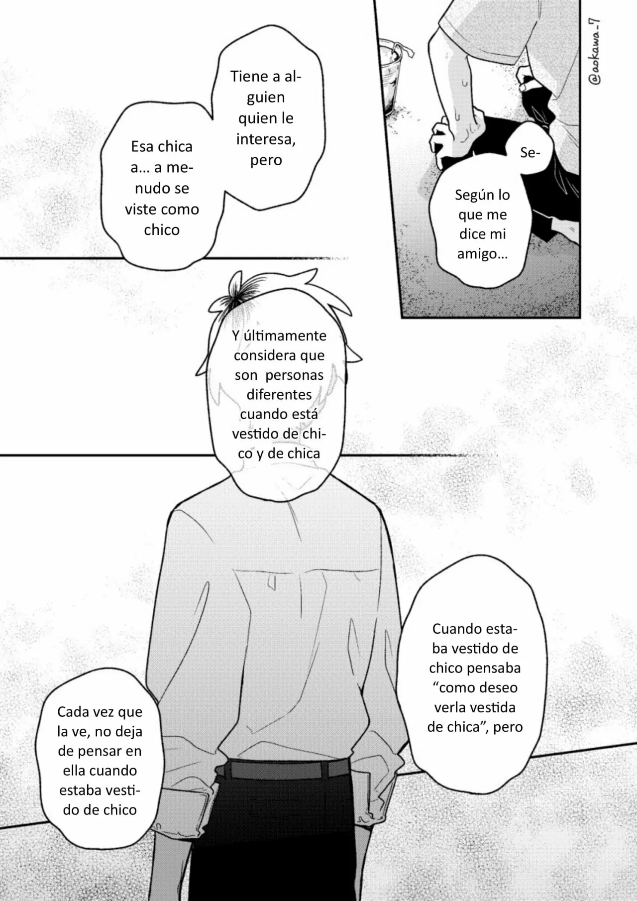 Gōkon ni ittara onna ga inakatta hanashi Capítulo 34 - Page 4