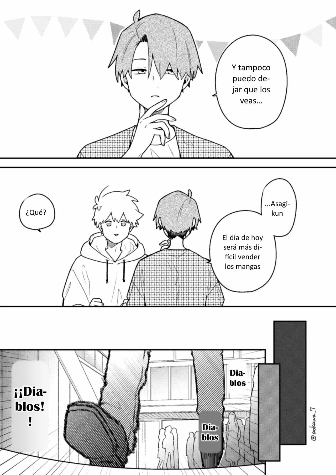 Gōkon ni ittara onna ga inakatta hanashi Capítulo 35 - Page 10