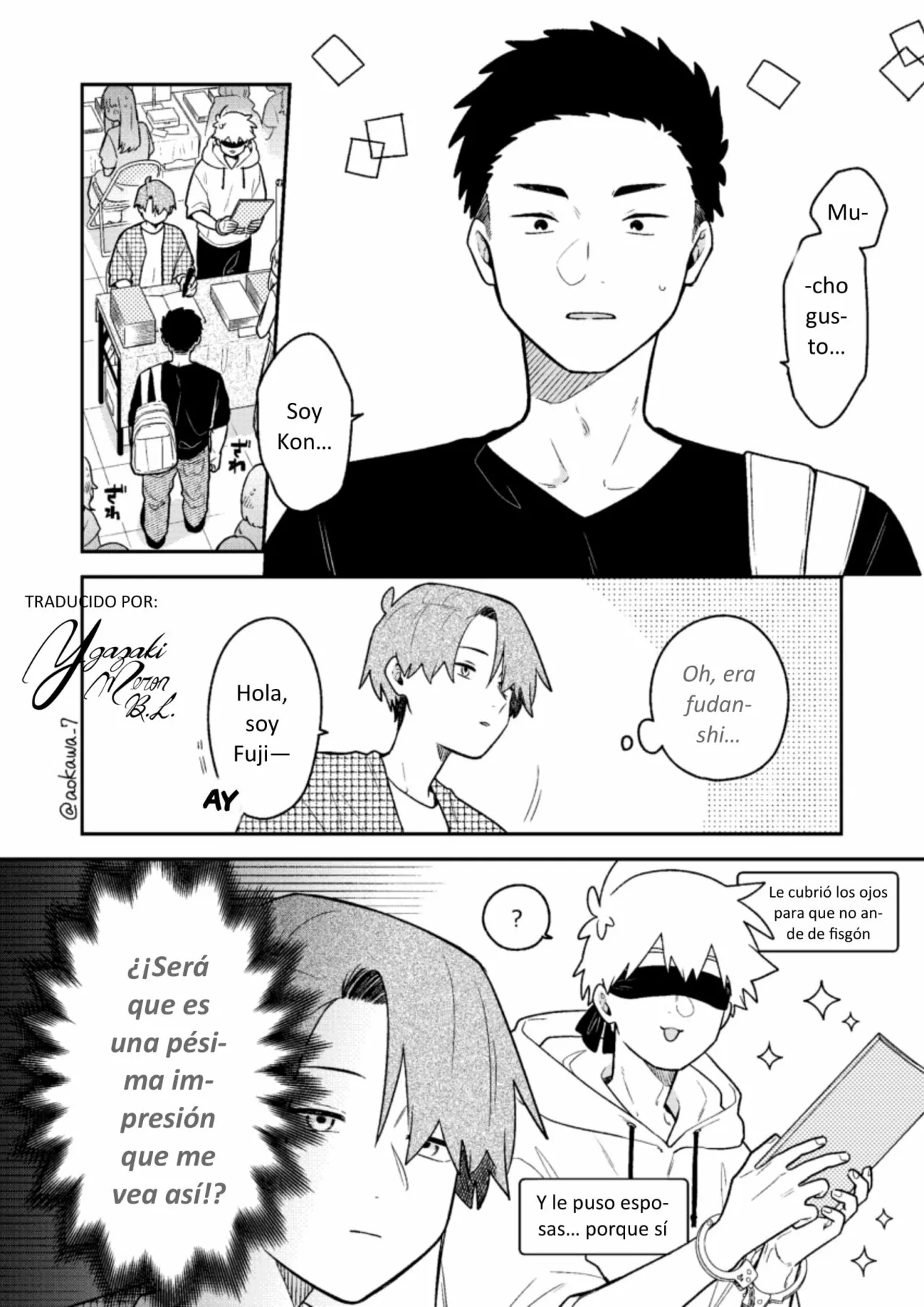 Gōkon ni ittara onna ga inakatta hanashi Capítulo 36 - Page 1