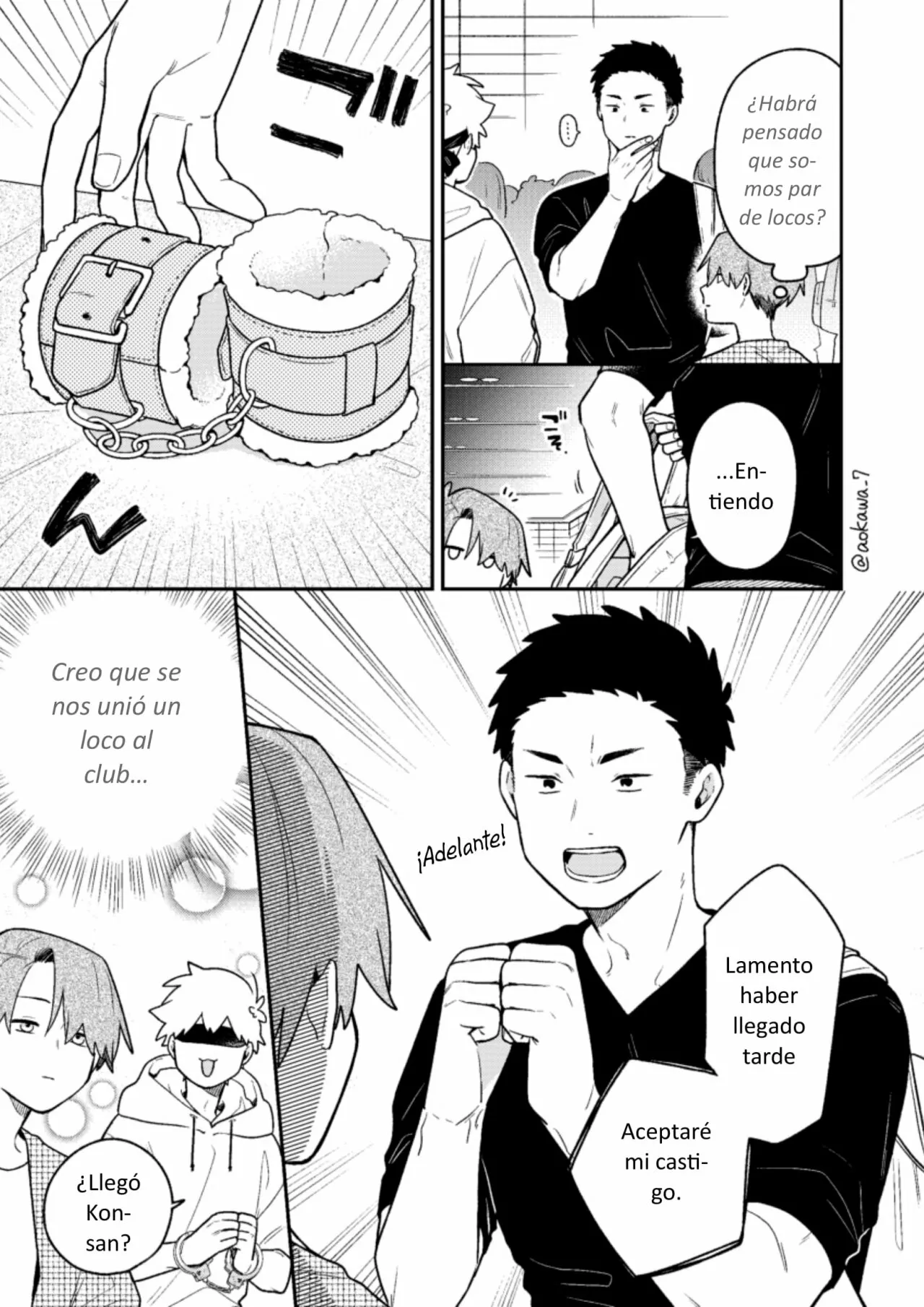 Gōkon ni ittara onna ga inakatta hanashi Capítulo 36 - Page 2