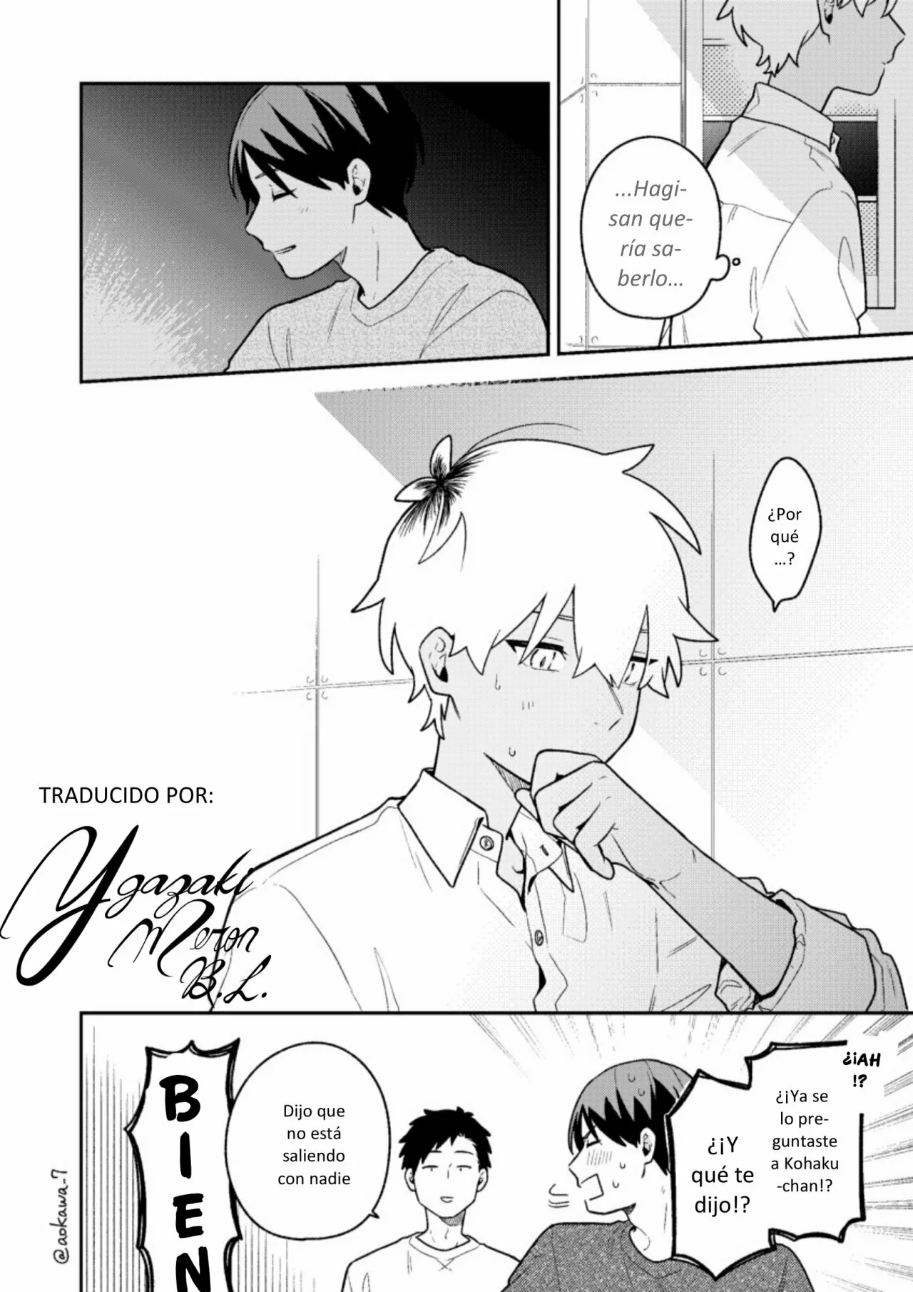 Gōkon ni ittara onna ga inakatta hanashi Capítulo 37 - Page 15