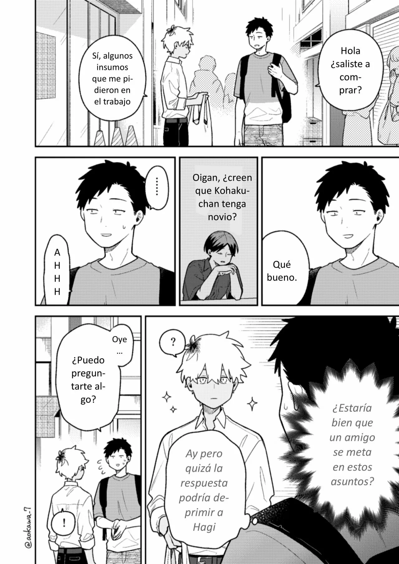 Gōkon ni ittara onna ga inakatta hanashi Capítulo 37 - Page 5