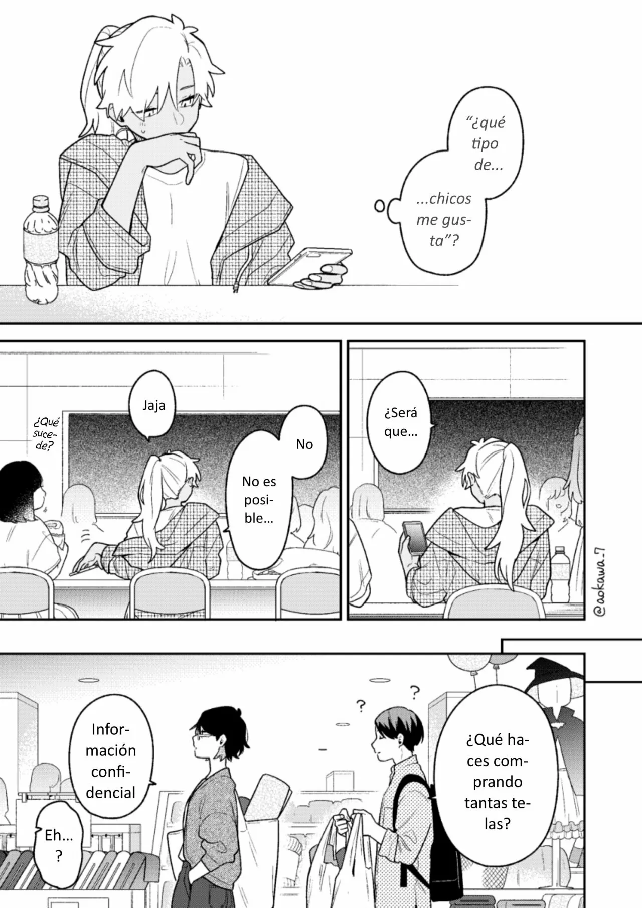 Gōkon ni ittara onna ga inakatta hanashi Capítulo 38 - Page 16