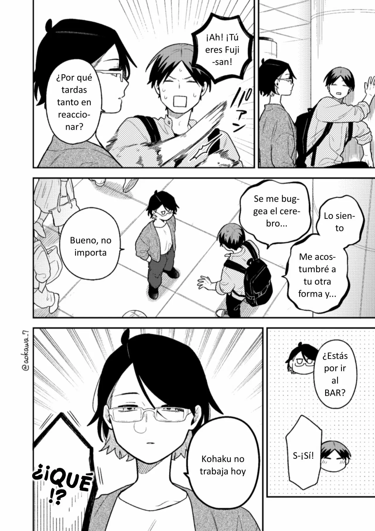 Gōkon ni ittara onna ga inakatta hanashi Capítulo 38 - Page 3