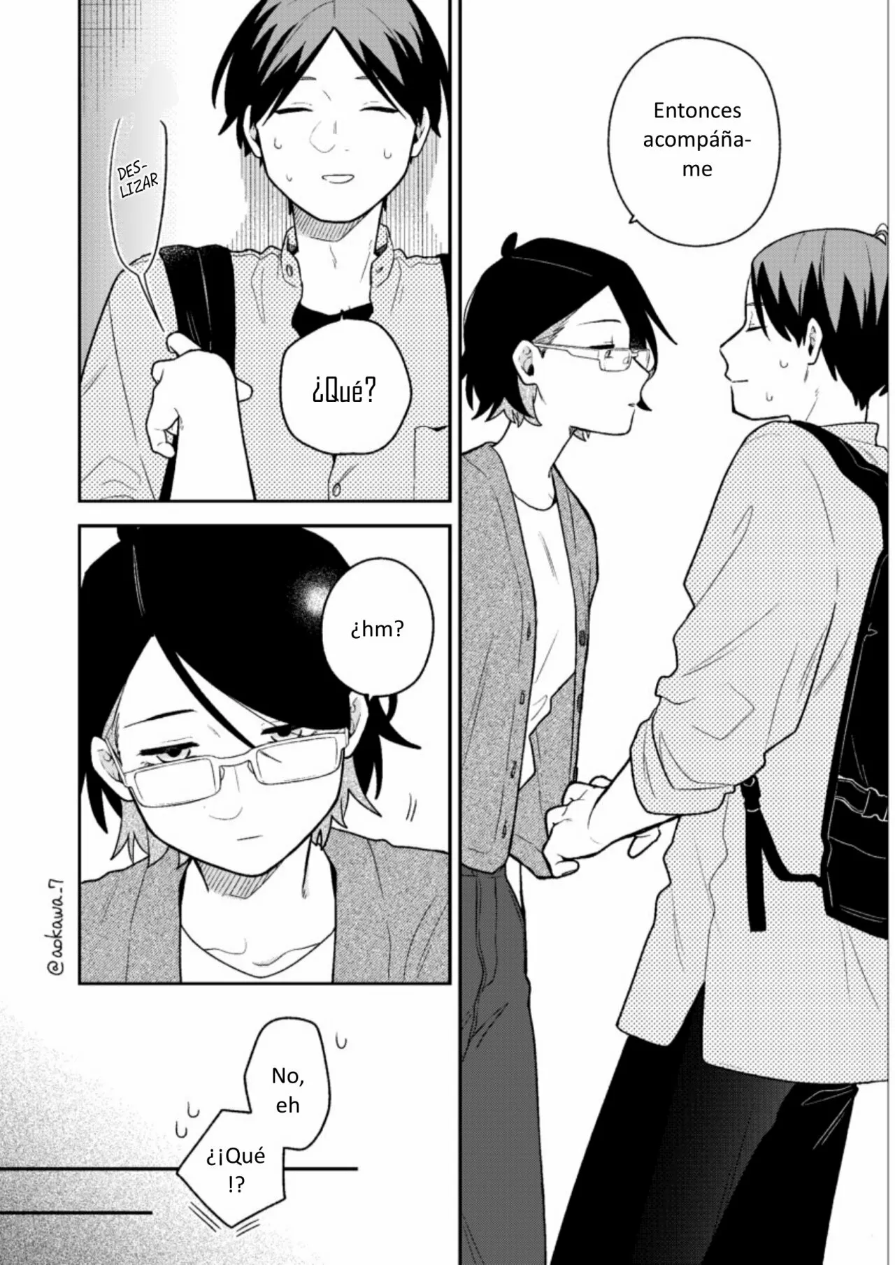 Gōkon ni ittara onna ga inakatta hanashi Capítulo 38 - Page 5