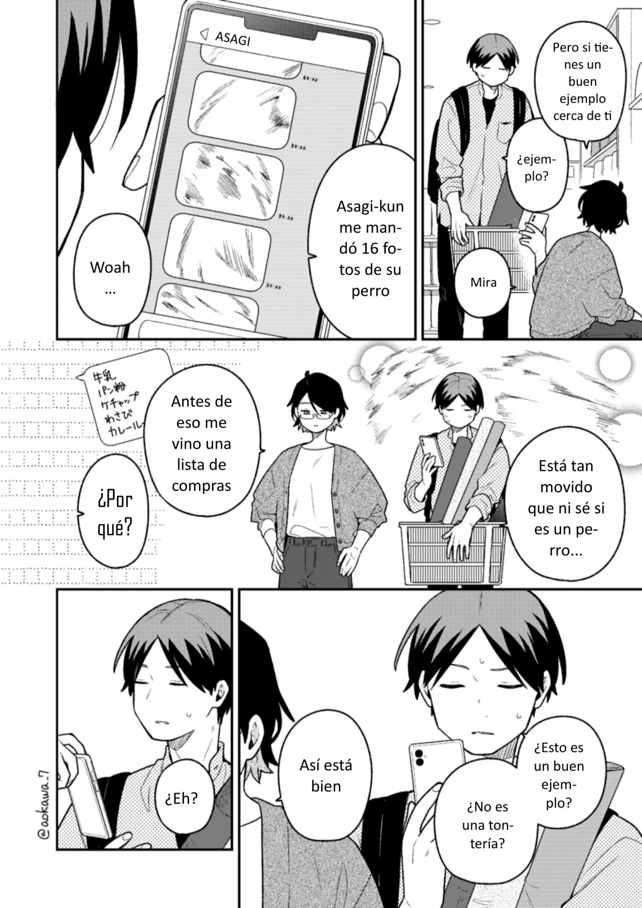 Gōkon ni ittara onna ga inakatta hanashi Capítulo 38 - Page 9