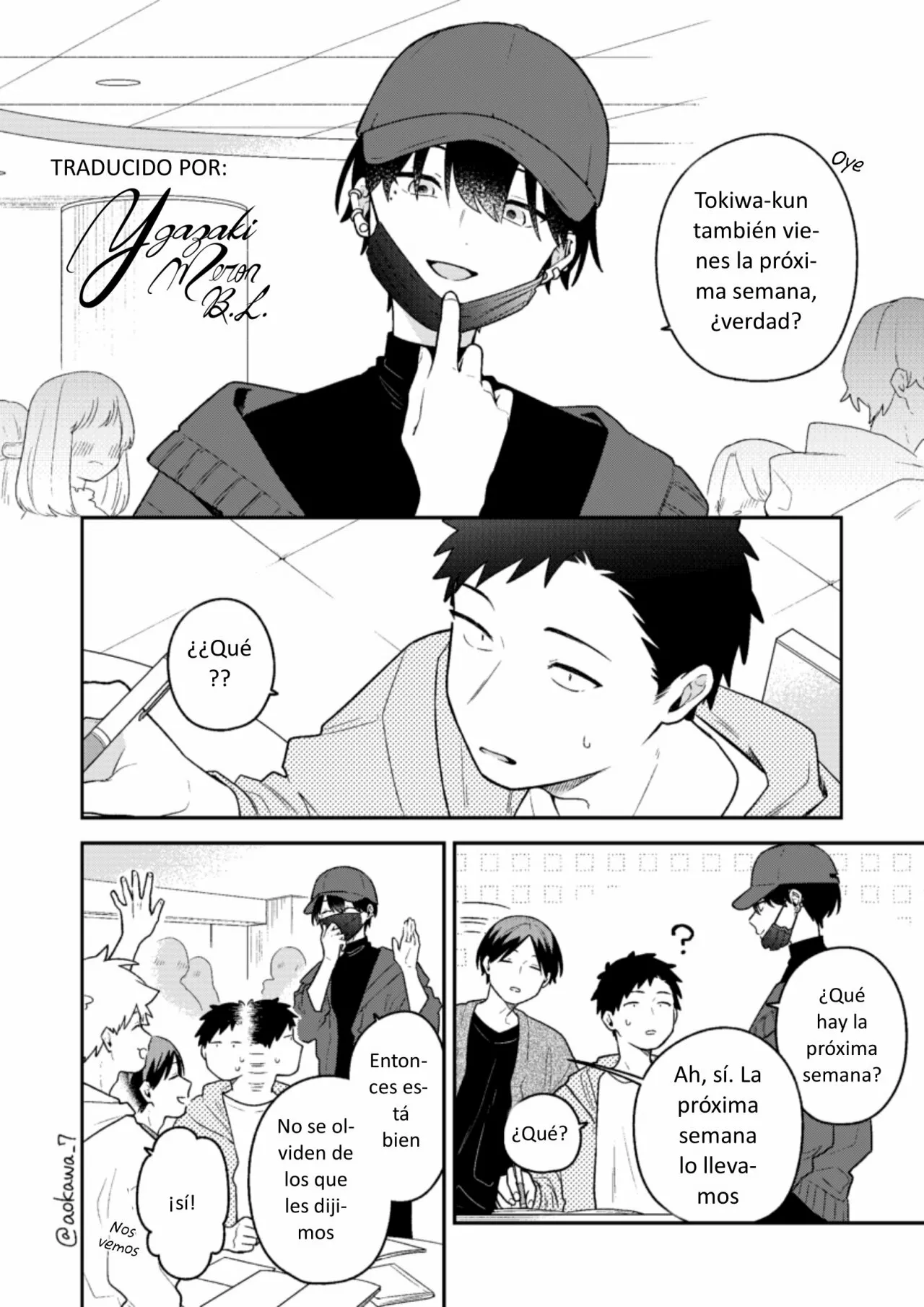 Gōkon ni ittara onna ga inakatta hanashi Capítulo 39 - Page 1