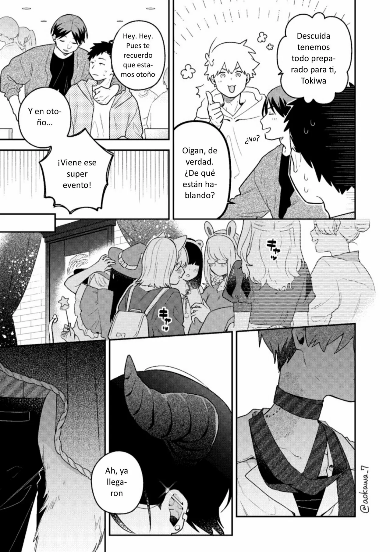 Gōkon ni ittara onna ga inakatta hanashi Capítulo 39 - Page 2