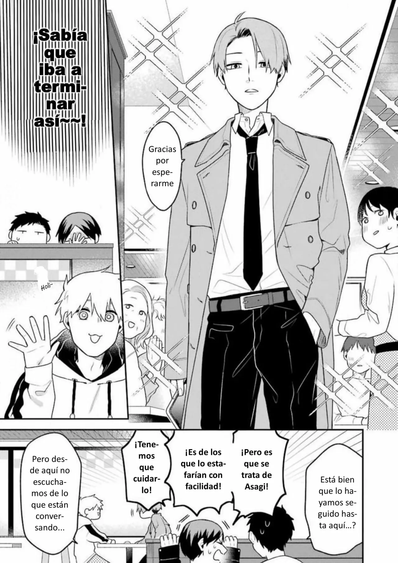 Gōkon ni ittara onna ga inakatta hanashi Capítulo 4 - Page 3