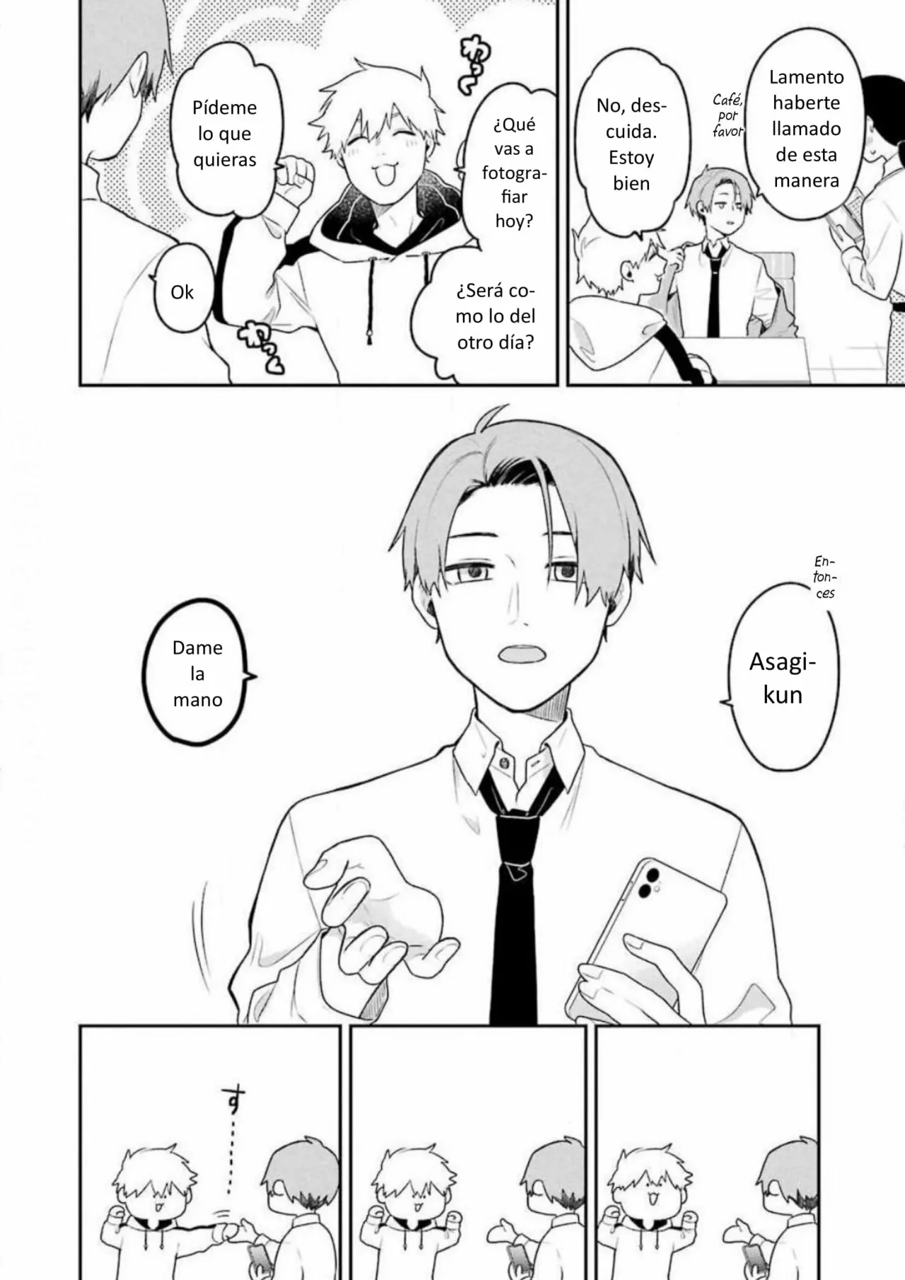 Gōkon ni ittara onna ga inakatta hanashi Capítulo 4 - Page 4